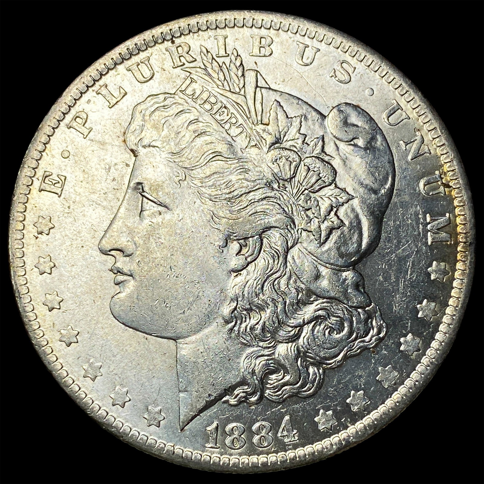 1884-O Silver Morgan Dollar CHOICE AU: 1884-O Silver Morgan Dollar CHOICE AU