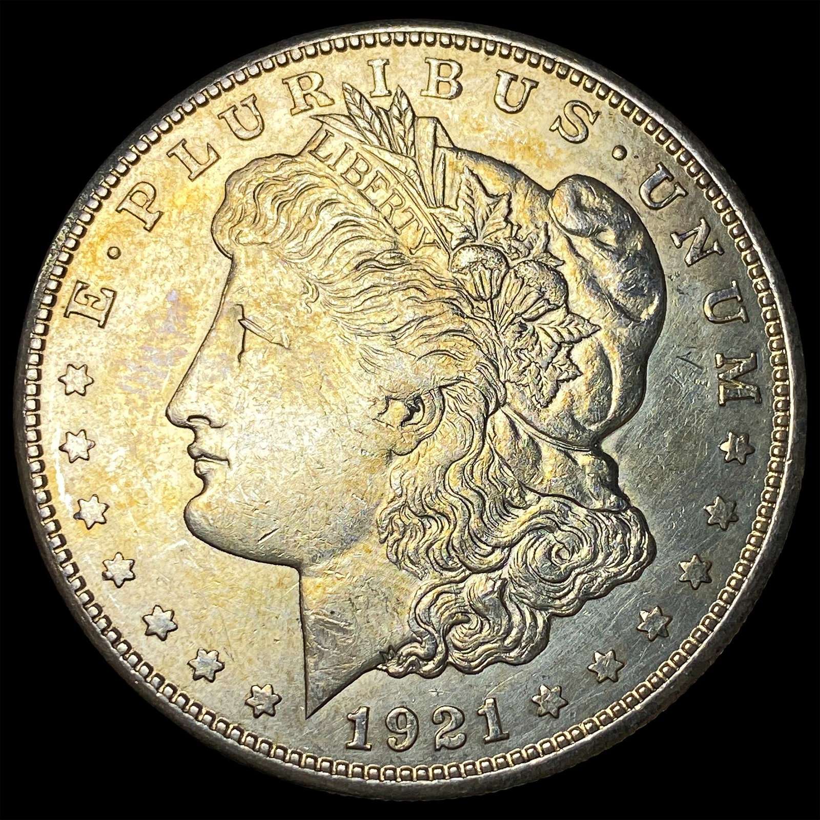 1921-S Silver Morgan Dollar UNCIRCULATED: 1921-S Silver Morgan Dollar UNCIRCULATED