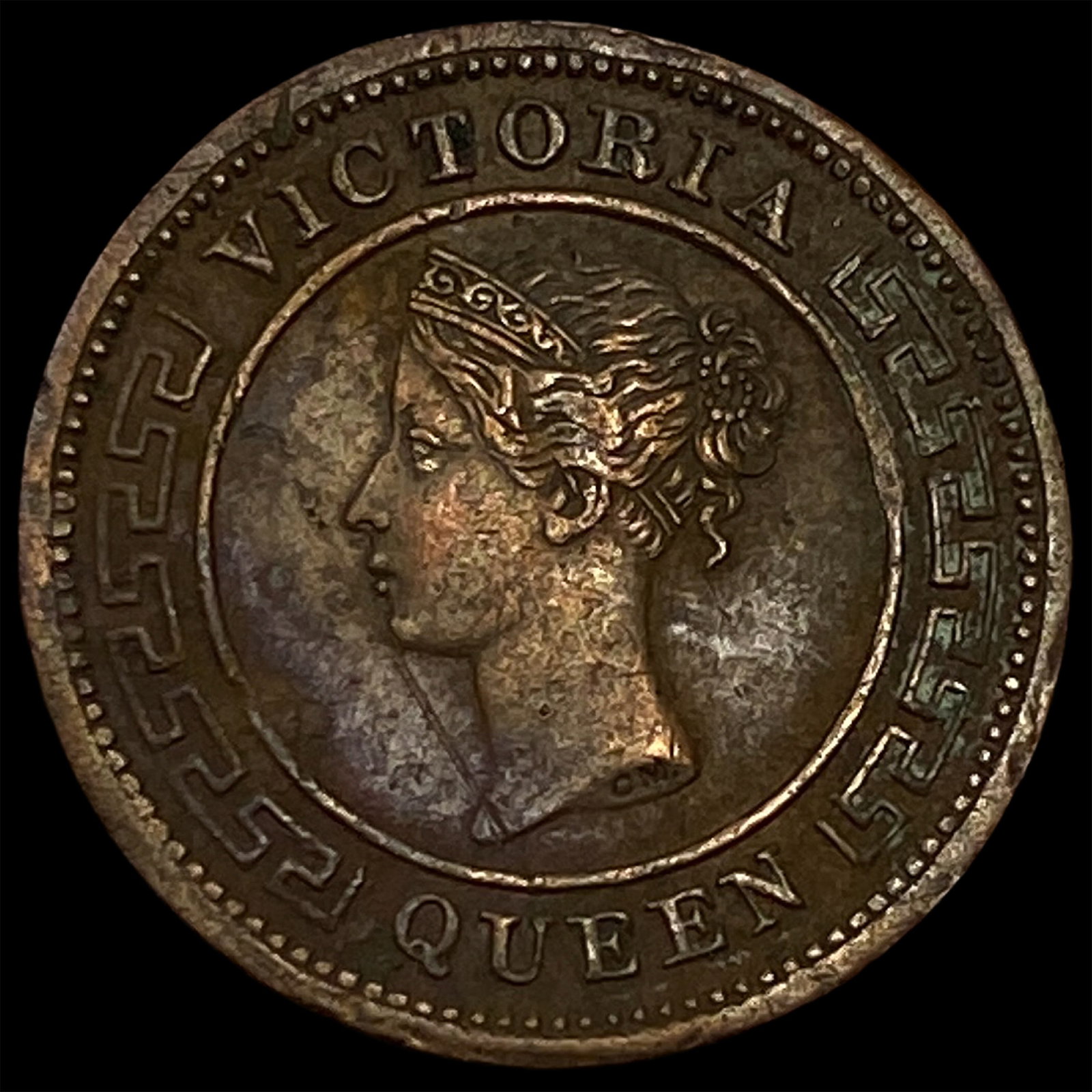 1898 Ceylon Copper 1/4 Cent (1 of 2)