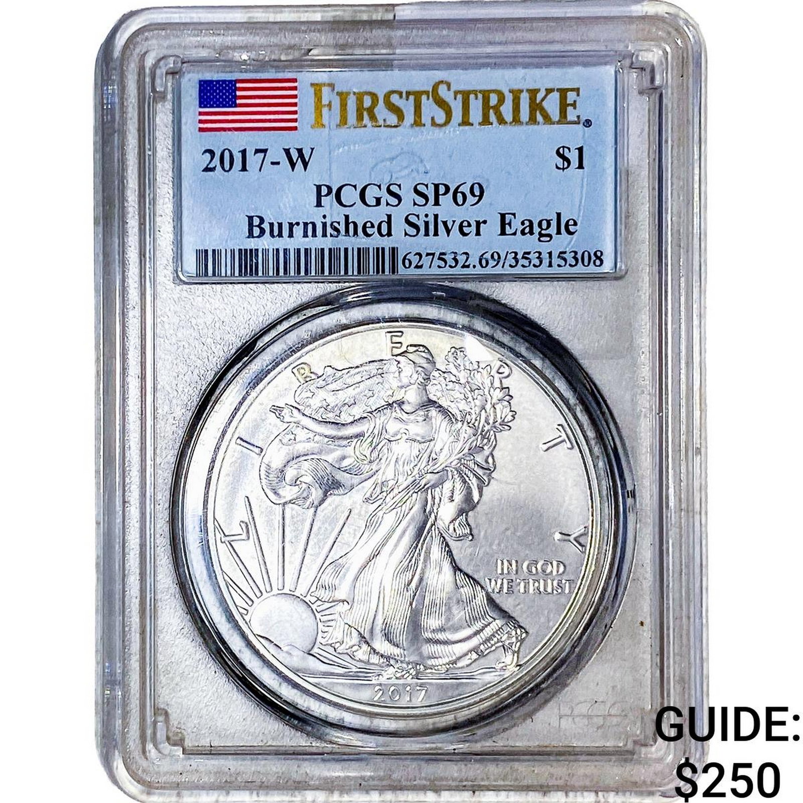 2017-W Silver Eagle PCGS SP69 (1 of 2)