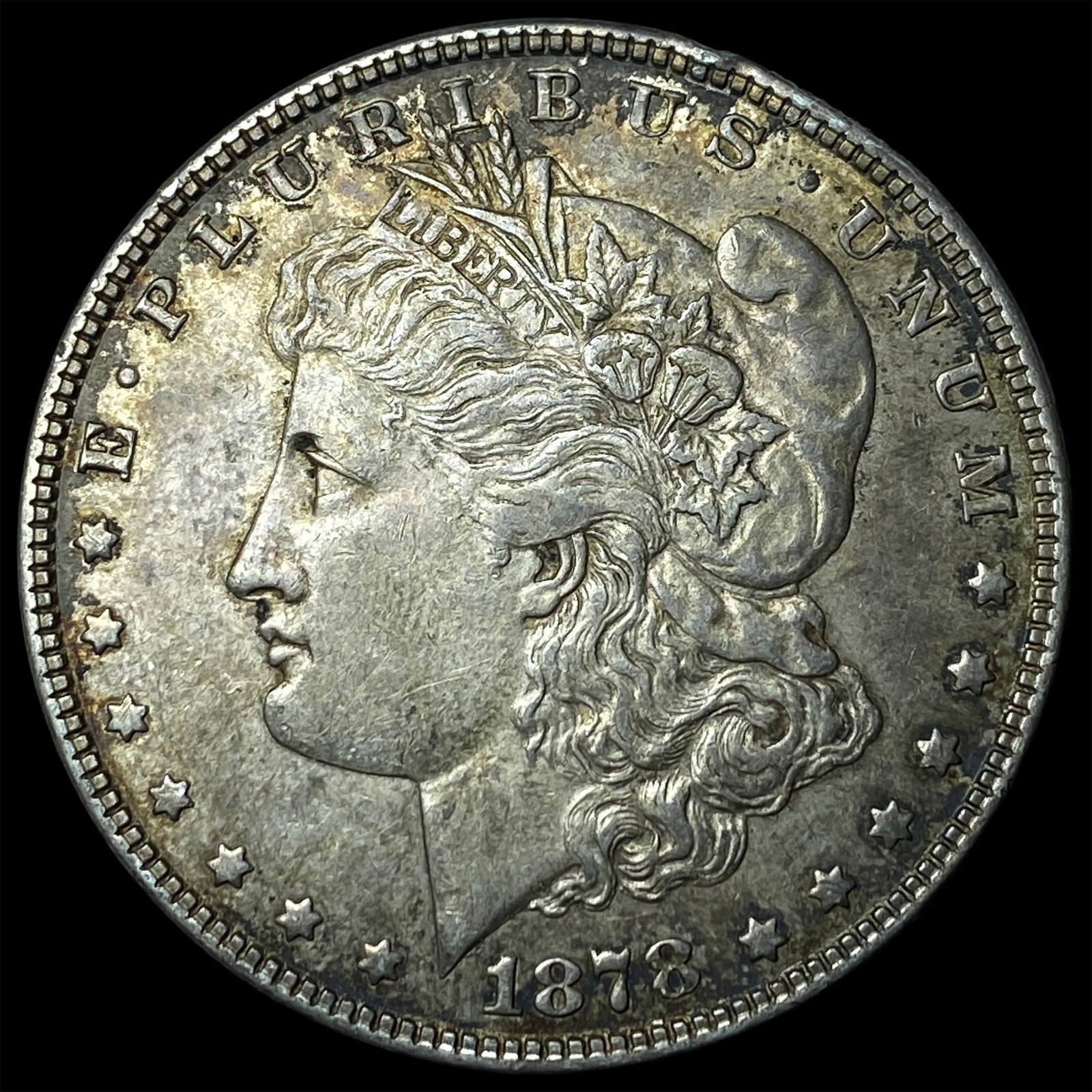 1878 Silver Morgan Dollar CLOSELY UNCIRCULATED: 1878 Silver Morgan Dollar CLOSELY UNCIRCULATED
