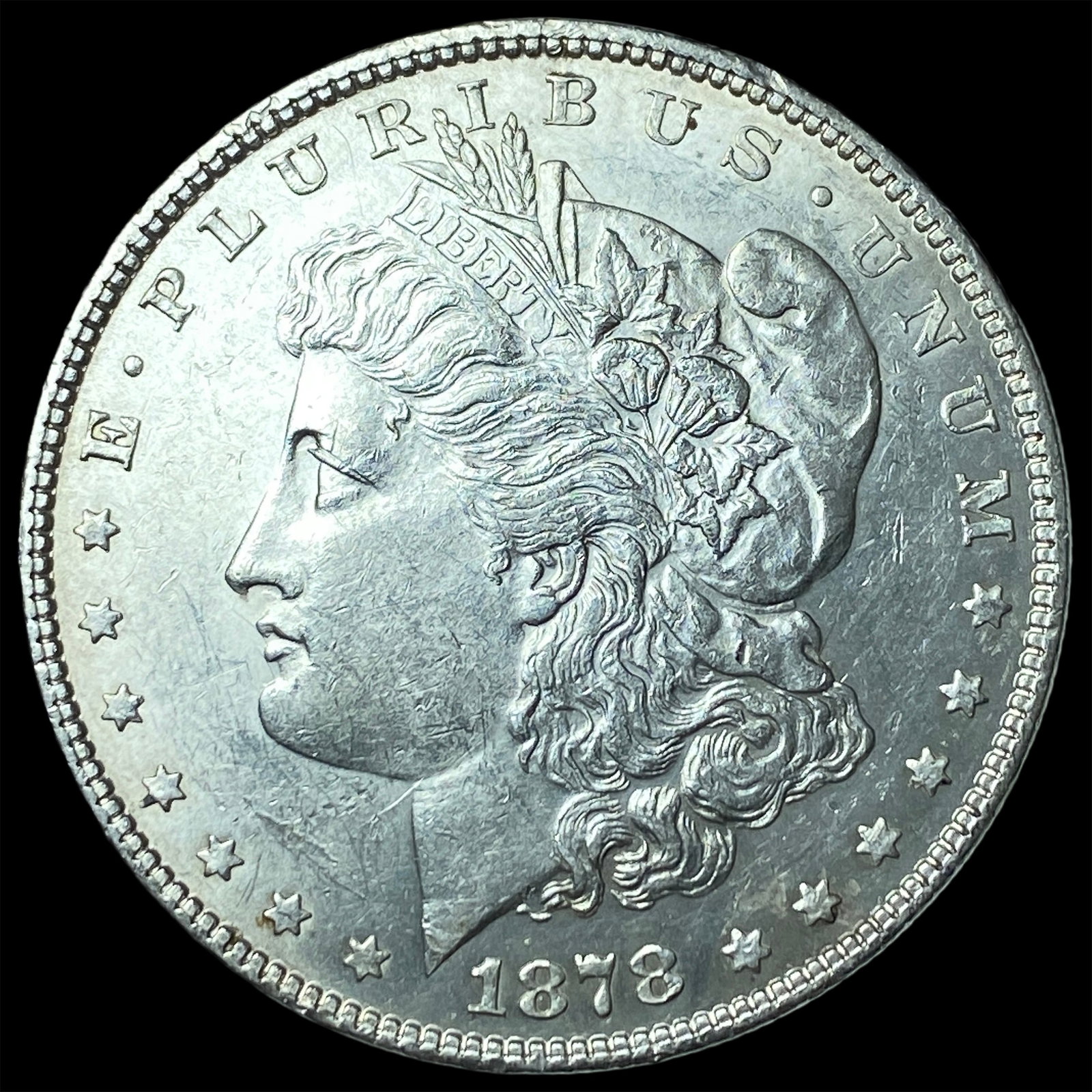 1878 Silver Morgan Dollar UNCIRCULATED: 1878 Silver Morgan Dollar UNCIRCULATED