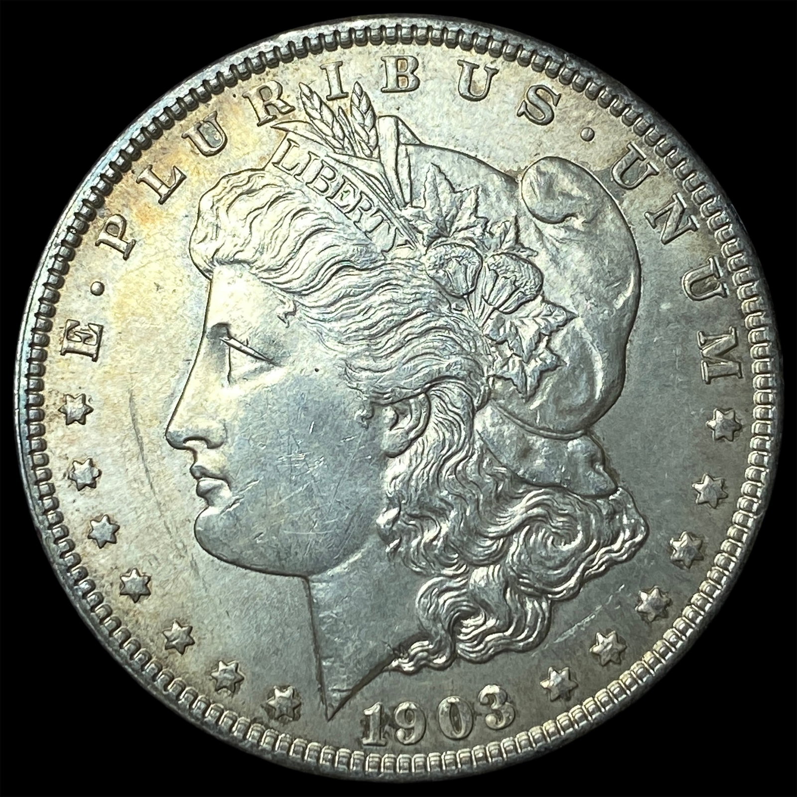 1903 Morgan Silver Dollar CHOICE AU: 1903 Morgan Silver Dollar CHOICE AU