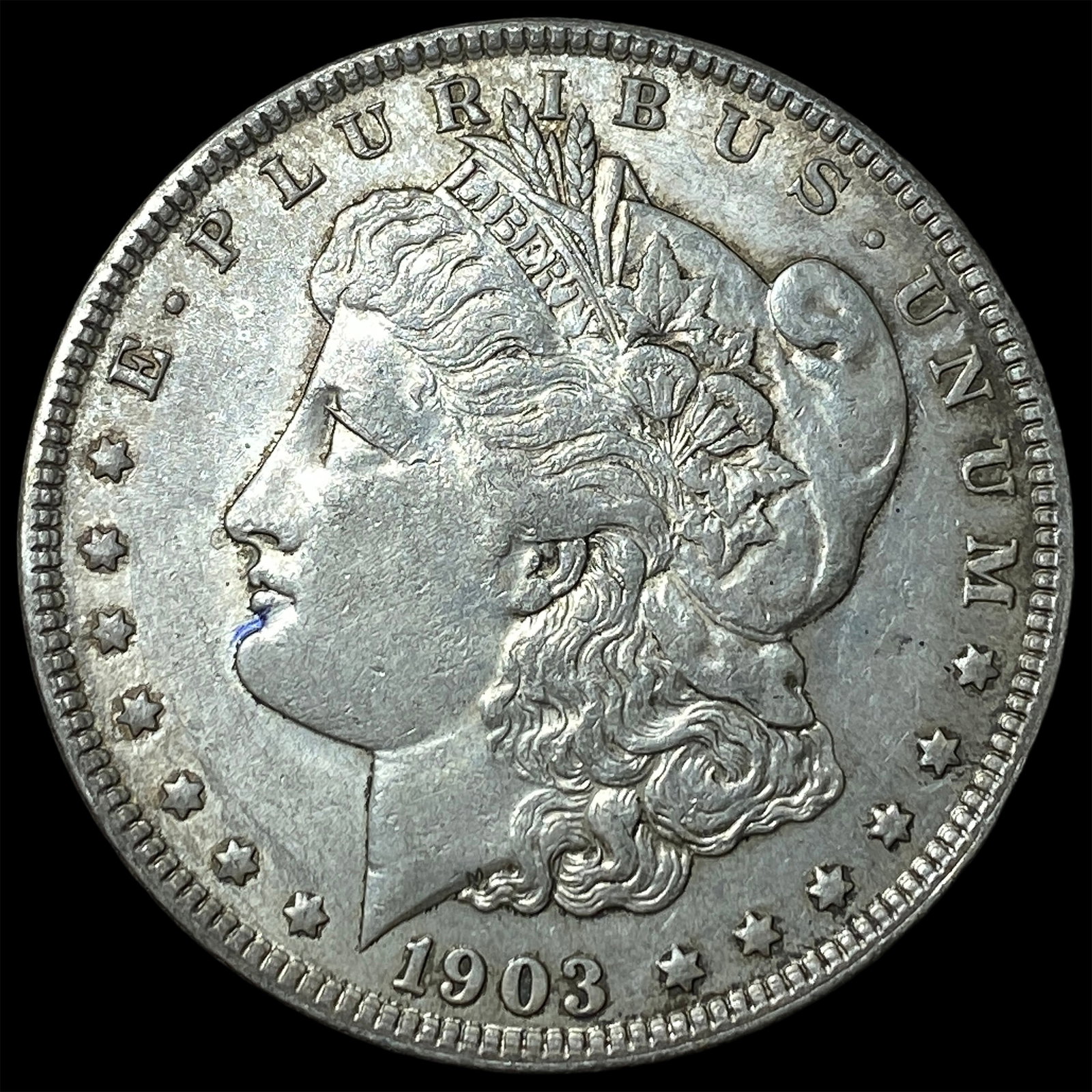 1903 Silver Morgan Dollar CHOICE AU: 1903 Silver Morgan Dollar CHOICE AU