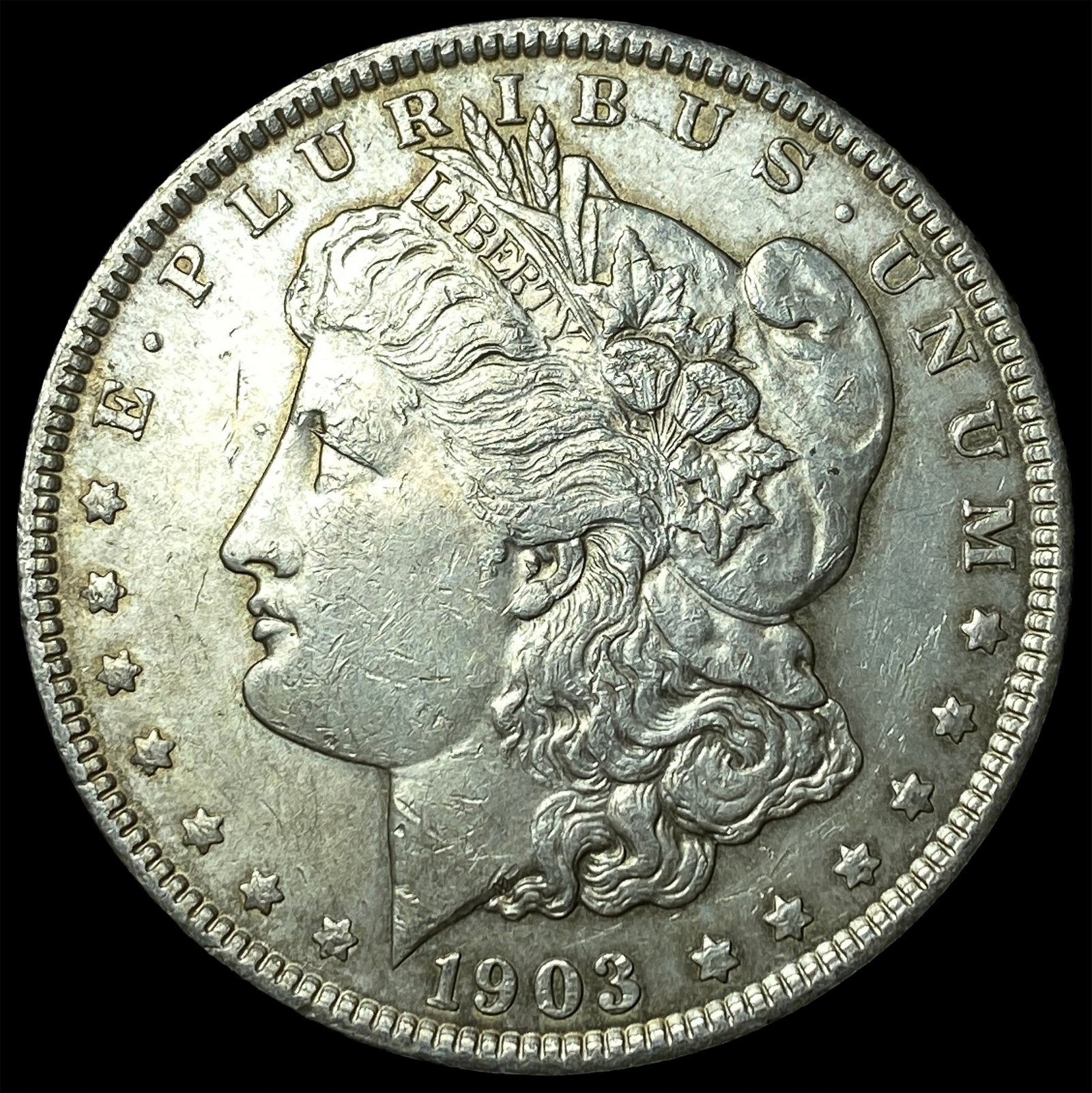 1903 Morgan Silver Dollar CHOICE AU: 1903 Morgan Silver Dollar CHOICE AU