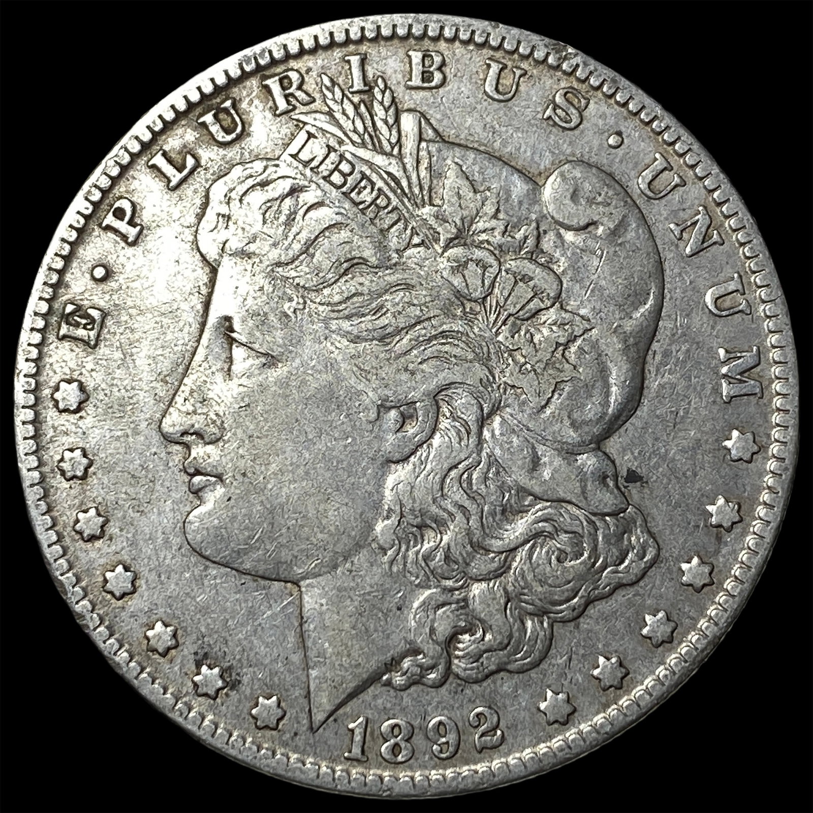 1892-O Silver Morgan Dollar LIGHTLY CIRCULATED: 1892-O Silver Morgan Dollar LIGHTLY CIRCULATED