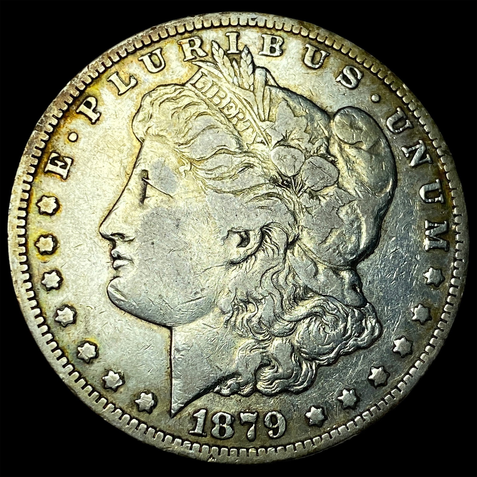 1879-CC Silver Morgan Dollar NEARLY UNCIRCULATED: 1879-CC Silver Morgan Dollar NEARLY UNCIRCULATED