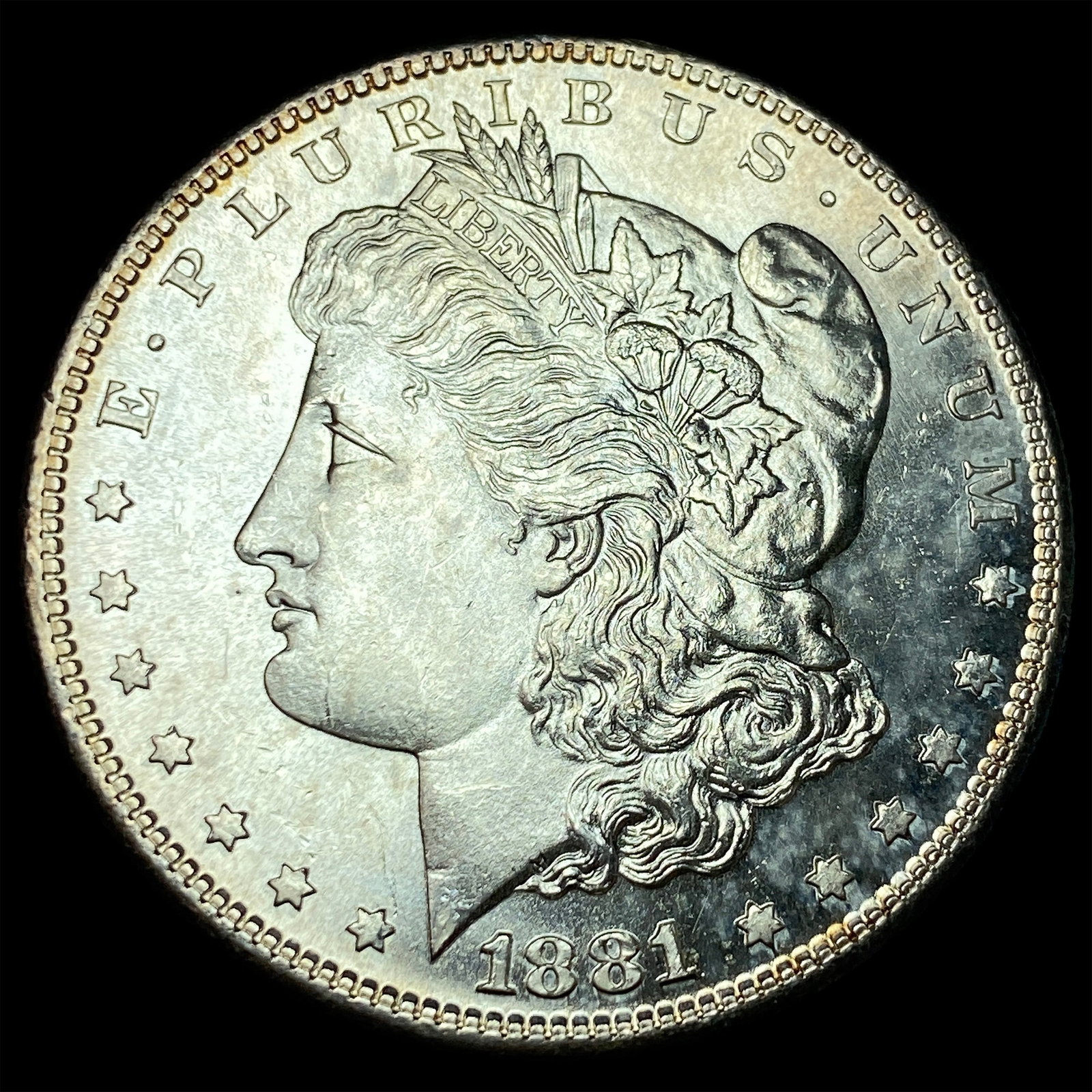 1881-S Silver Morgan Dollar UNCIRCULATED: 1881-S Silver Morgan Dollar UNCIRCULATED