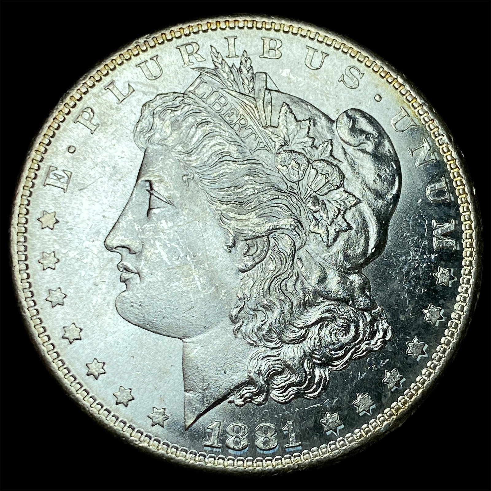 1881-S Silver Morgan Dollar UNCIRCULATED: 1881-S Silver Morgan Dollar UNCIRCULATED