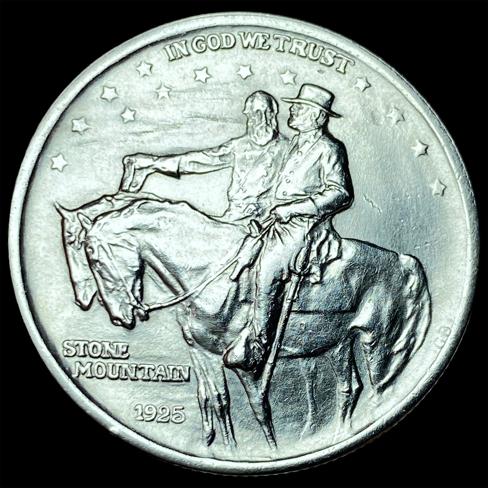 1925 Stone Mountain Silver Half Dollar UNCIRCULATED: 1925 Stone Mountain Silver Half Dollar UNCIRCULATED