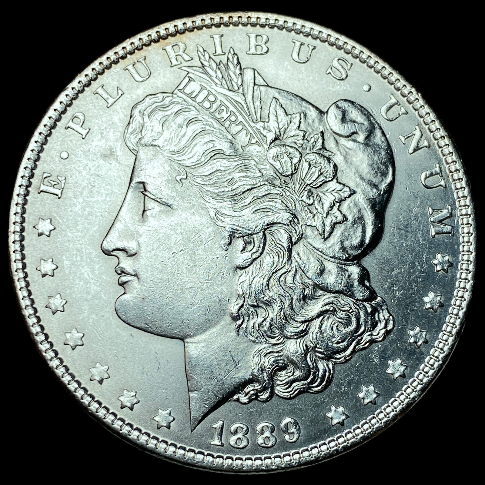 1889 Silver Morgan Dollar CHOICE BU: 1889 Silver Morgan Dollar CHOICE BU