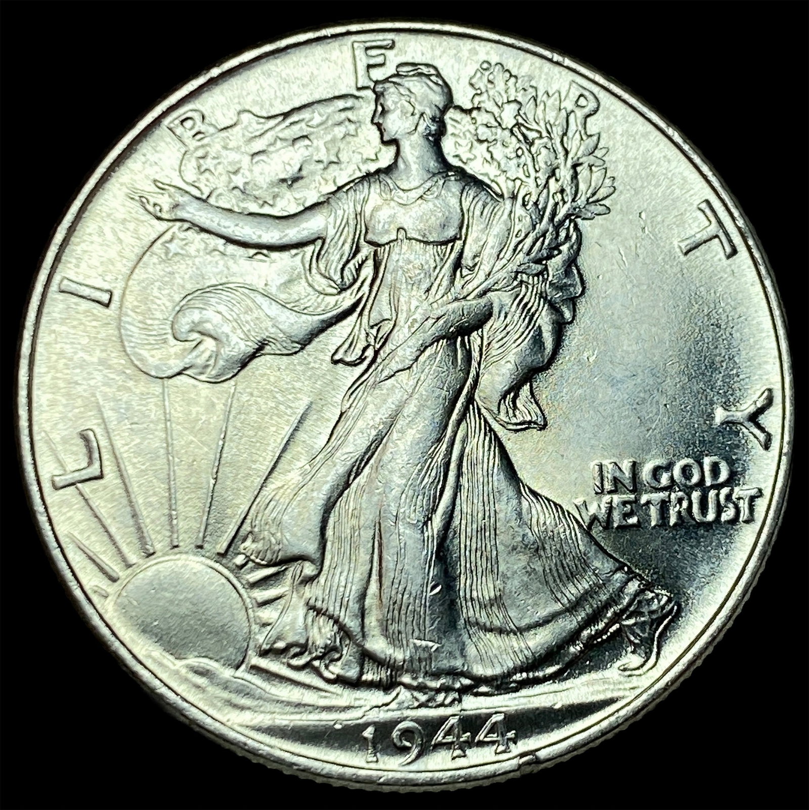 1944 Silver Walking Liberty Half Dollar UNCIRCULATED: 1944 Silver Walking Liberty Half Dollar UNCIRCULATED