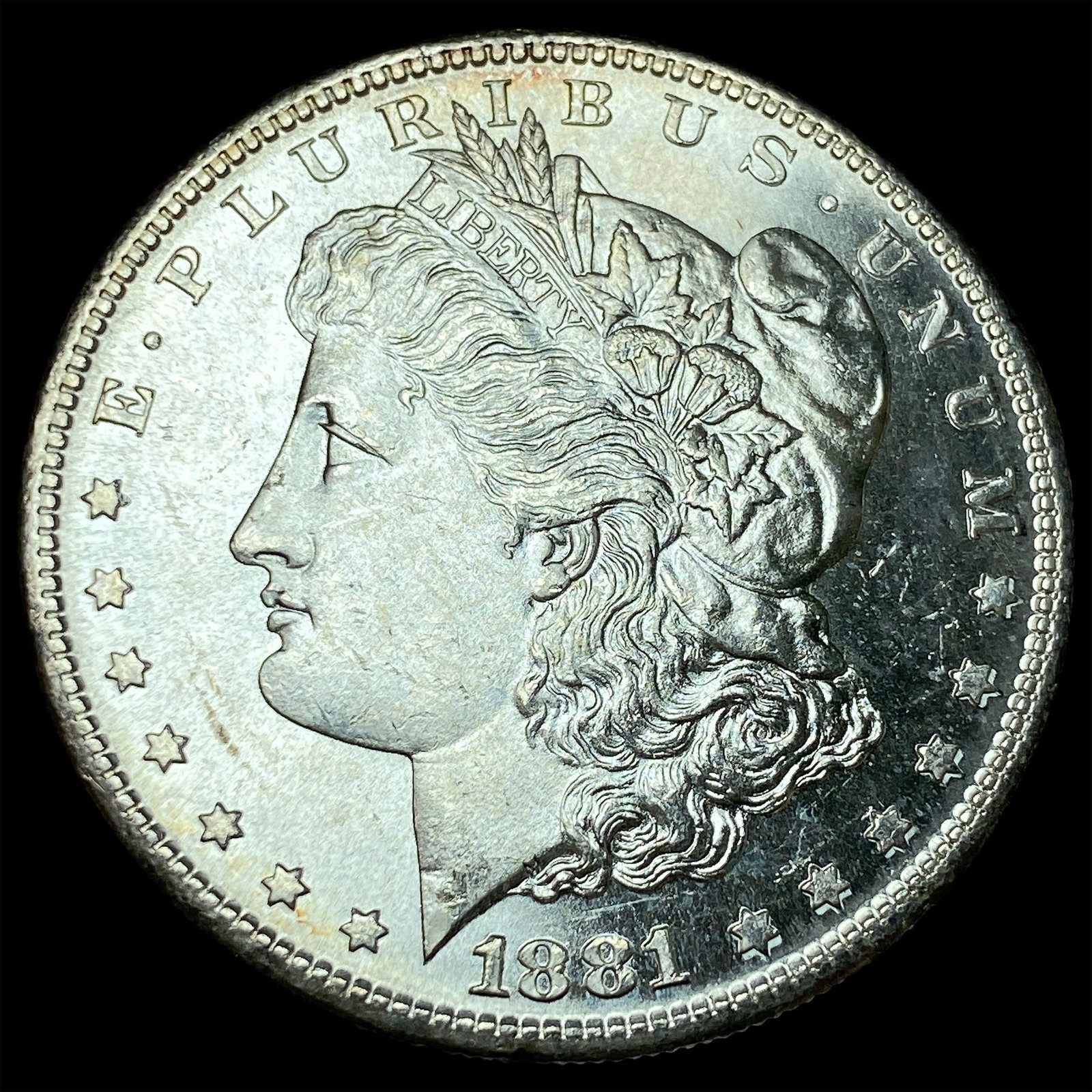 1881-S Silver Morgan Dollar UNCIRCULATED: 1881-S Silver Morgan Dollar UNCIRCULATED
