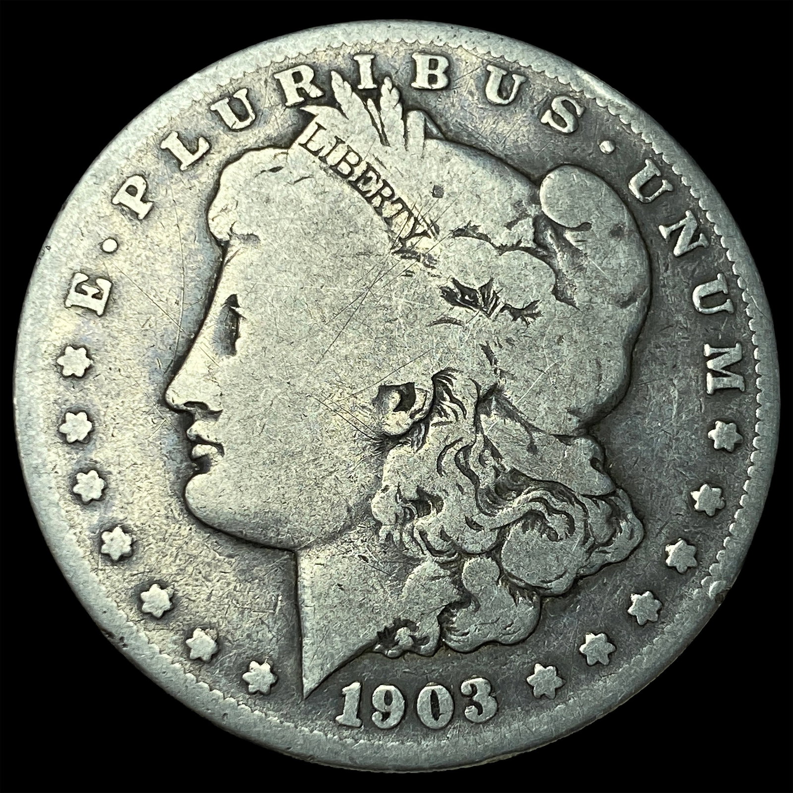 1903-S Silver Morgan Dollar NICELY CIRCULATED: 1903-S Silver Morgan Dollar NICELY CIRCULATED