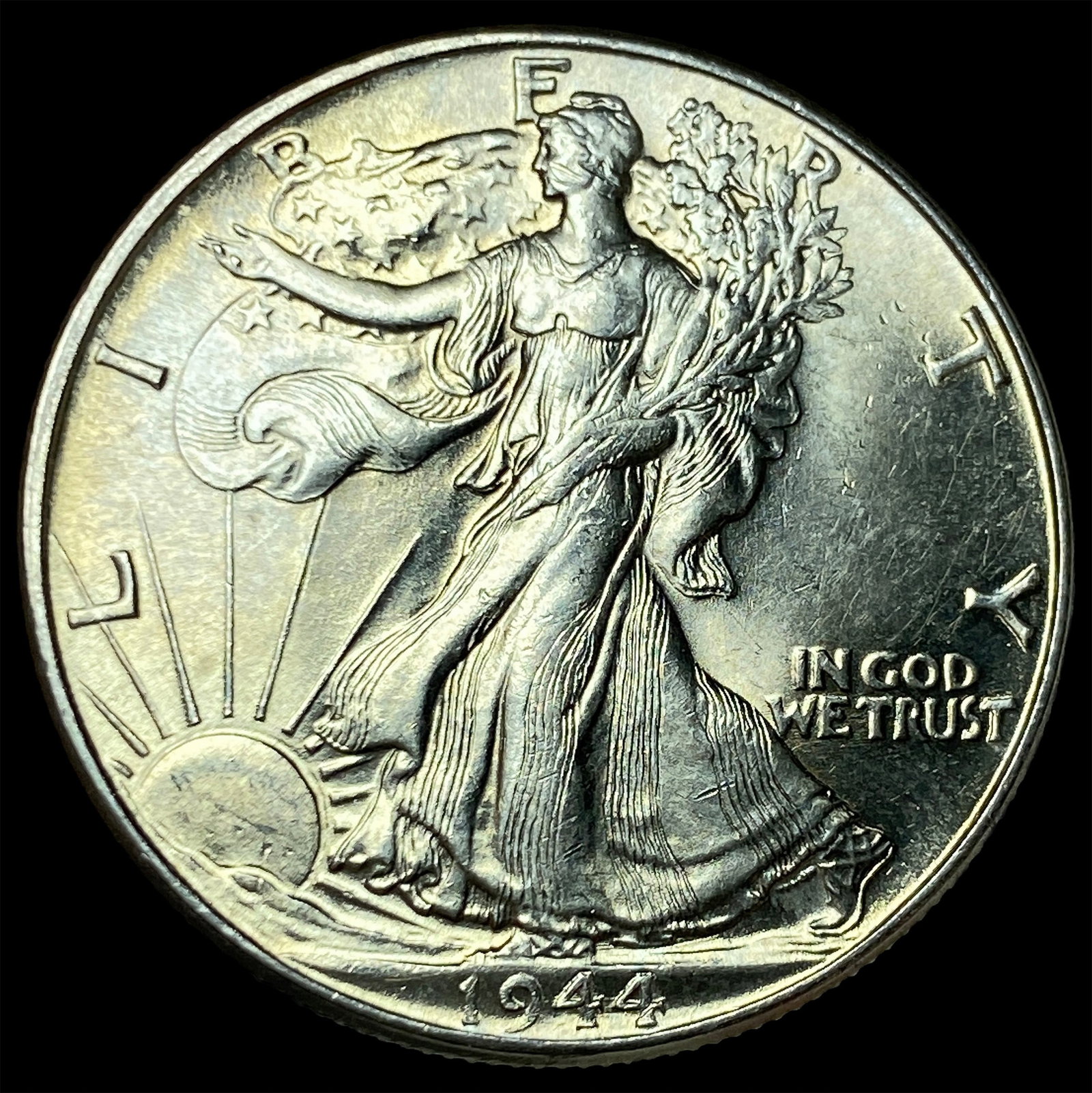 1944 Silver Walking Liberty Half Dollar UNCIRCULATED: 1944 Silver Walking Liberty Half Dollar UNCIRCULATED