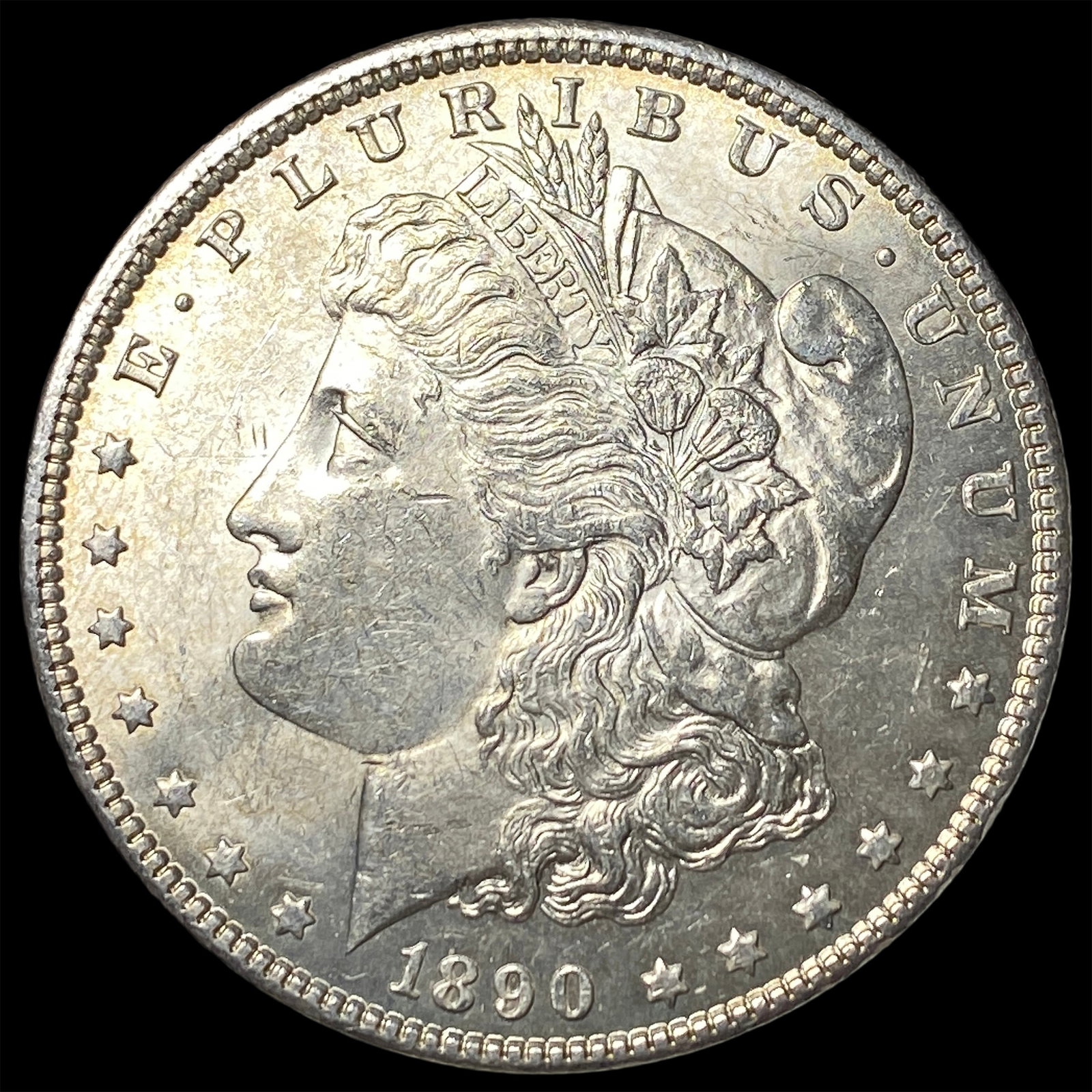1890 Morgan Silver Dollar UNCIRCULATED: 1890 Morgan Silver Dollar UNCIRCULATED