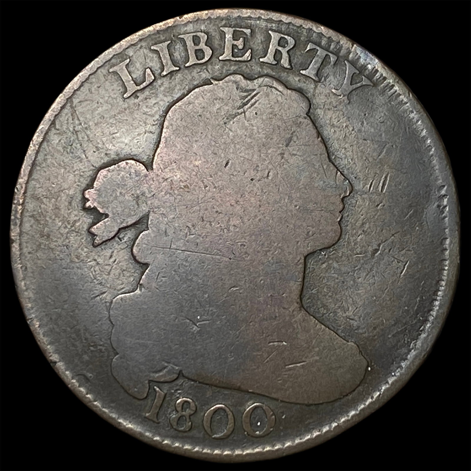 1800 Draped Bust Large Cent UNCIRCULATED: 1800 Draped Bust Large Cent UNCIRCULATED