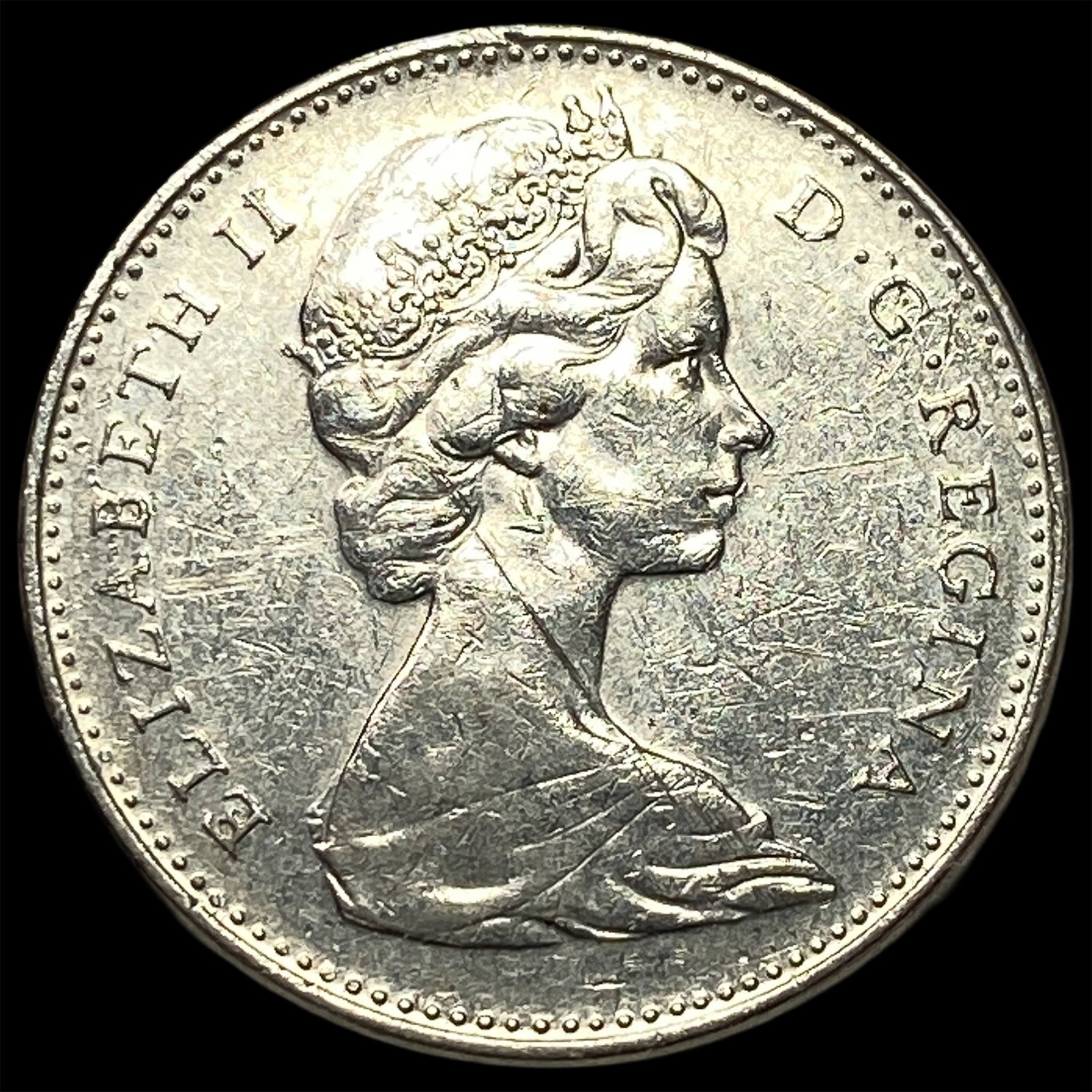 1968 Canada Nickel 5 Cents: 1968 Canada Nickel 5 Cents