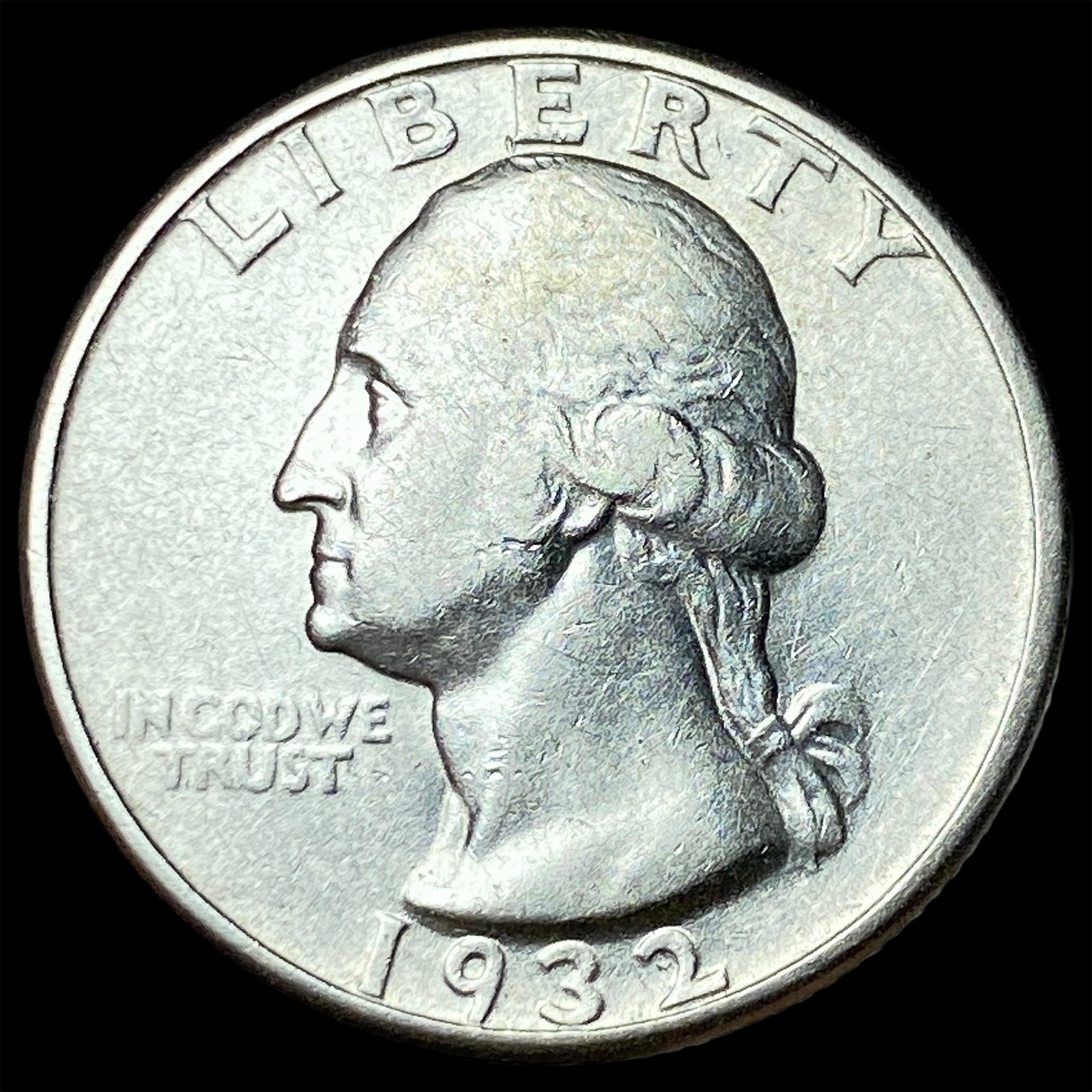 1932-D Silver Washington Quarter CHOICE AU: 1932-D Silver Washington Quarter CHOICE AU