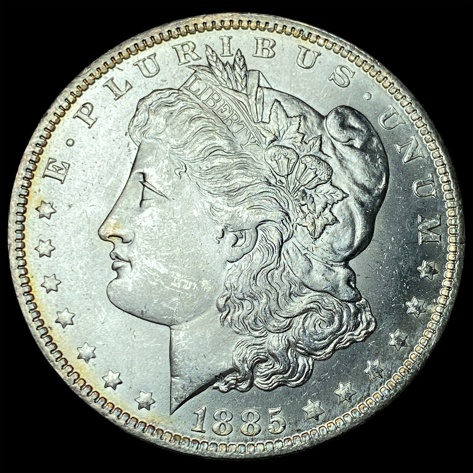 1885-O Silver Morgan Dollar CHOICE BU: 1885-O Silver Morgan Dollar CHOICE BU