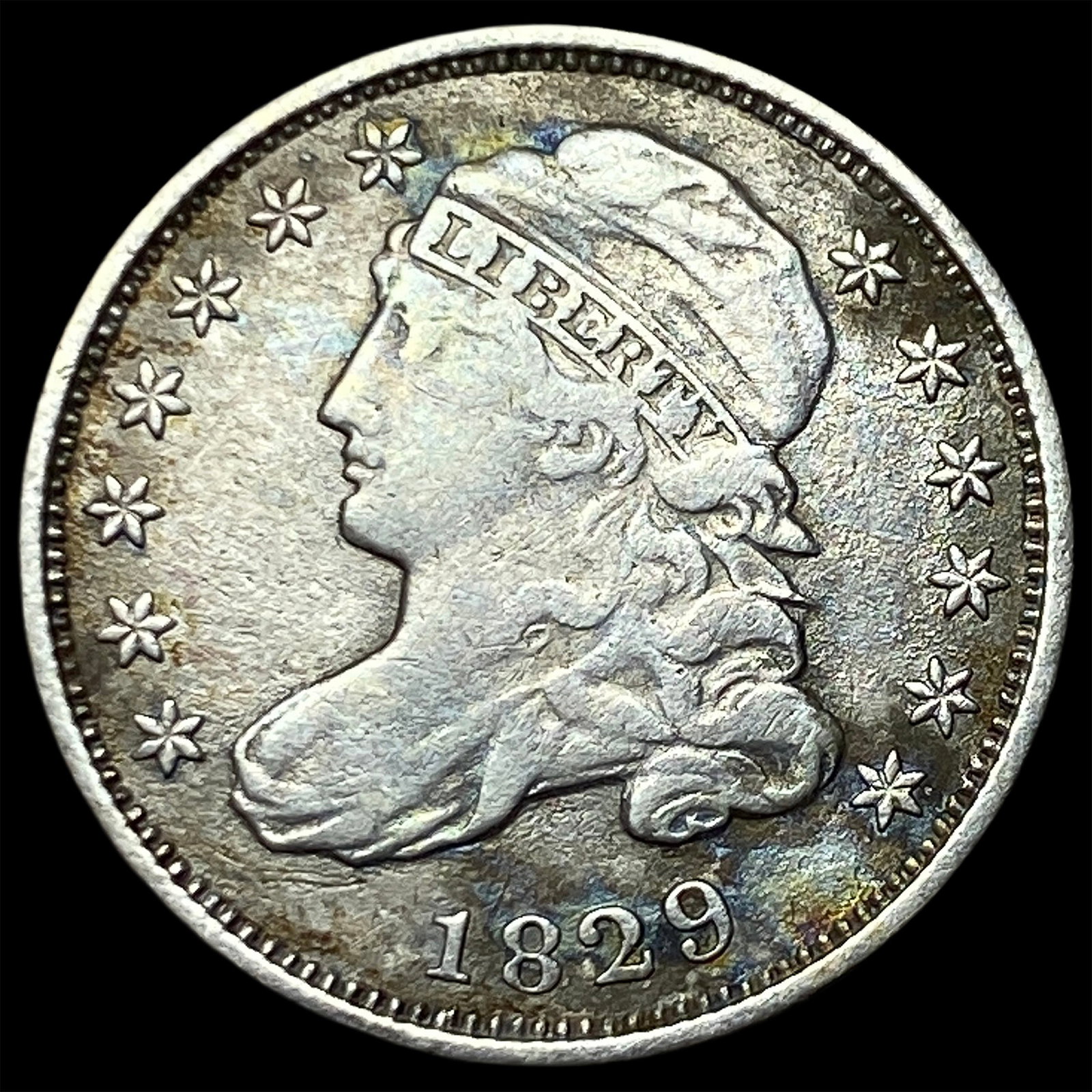 1829 Capped Bust Dime LIGHTLY CIRCULATED (1 of 2)