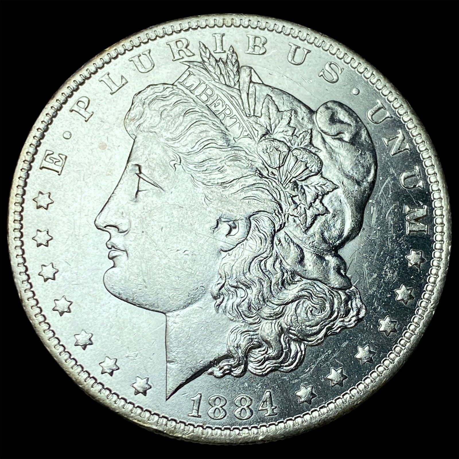 1884-O Silver Morgan Dollar CHOICE BU: 1884-O Silver Morgan Dollar CHOICE BU