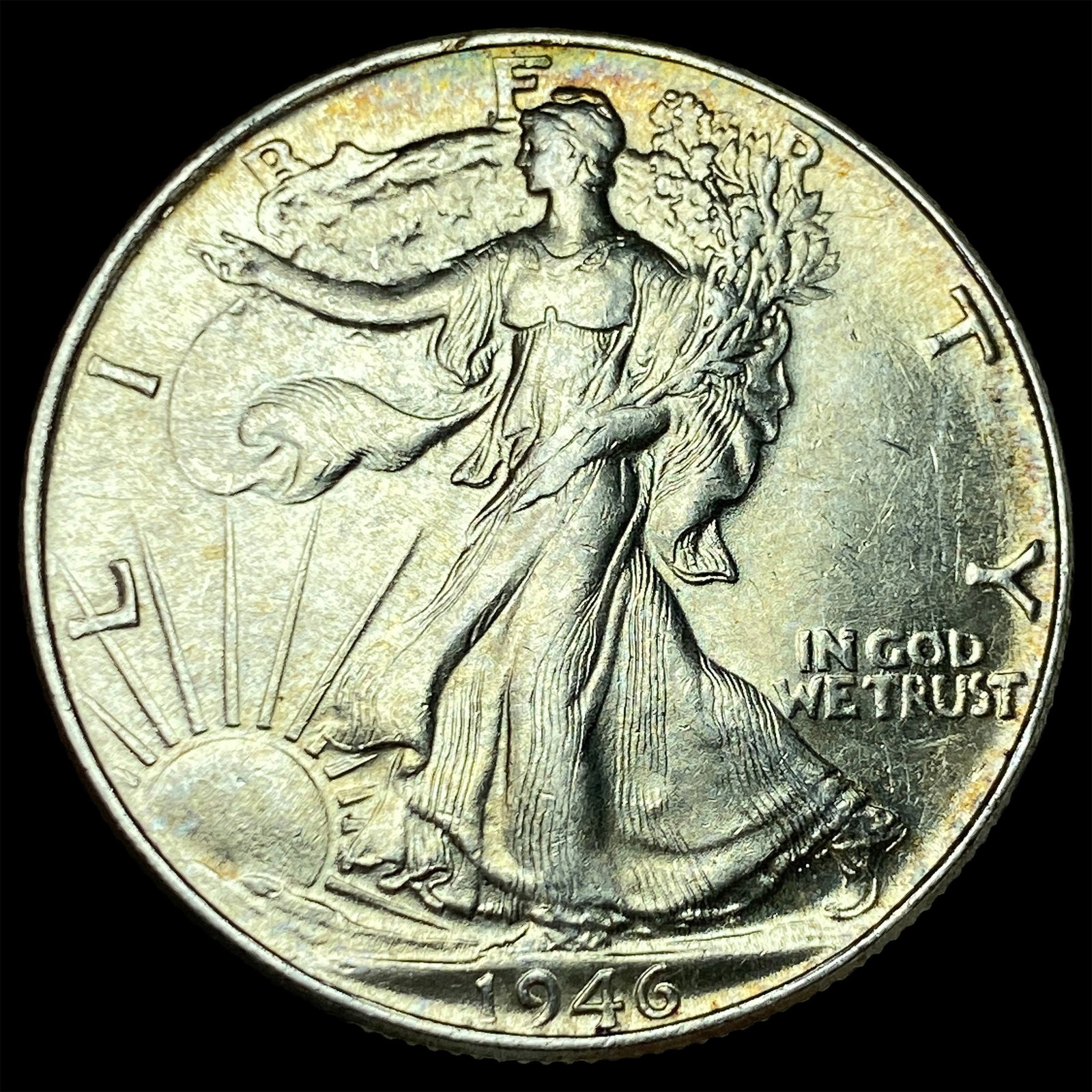 1946 Silver Walking Liberty Half Dollar UNCIRCULATED (1 of 2)