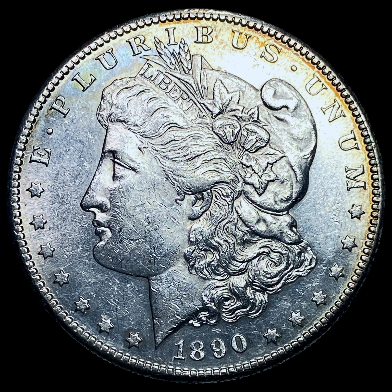 1890 Morgan Silver Dollar CHOICE AU: 1890 Morgan Silver Dollar CHOICE AU
