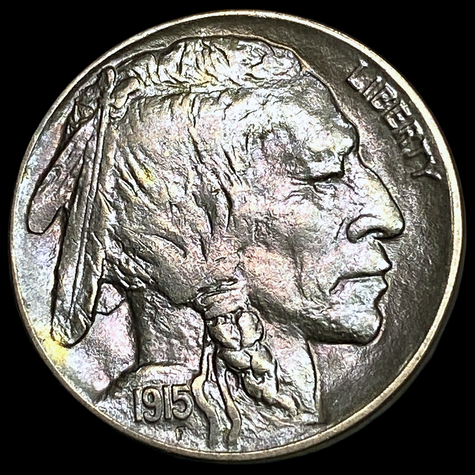 1915-D Buffalo Nickel CLOSELY UNCIRCULATED: 1915-D Buffalo Nickel CLOSELY UNCIRCULATED
