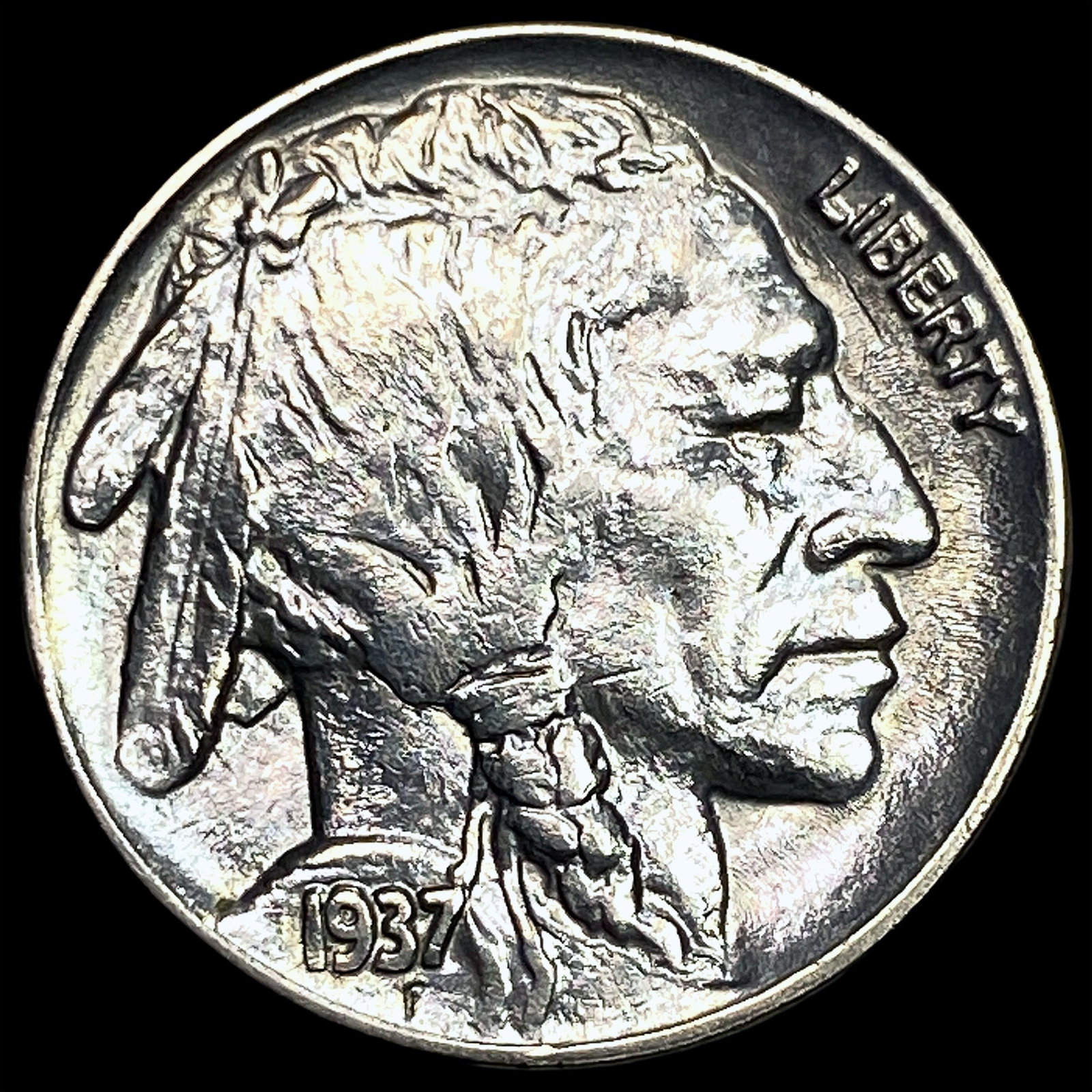 1937 Buffalo Nickel UNCIRCULATED: 1937 Buffalo Nickel UNCIRCULATED