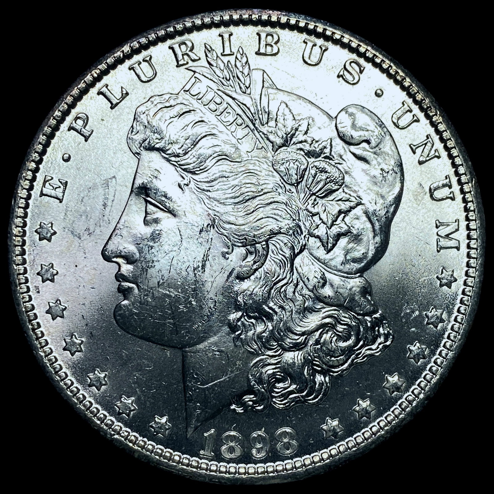 1898-O Morgan Silver Dollar GEM BU: 1898-O Morgan Silver Dollar GEM BU