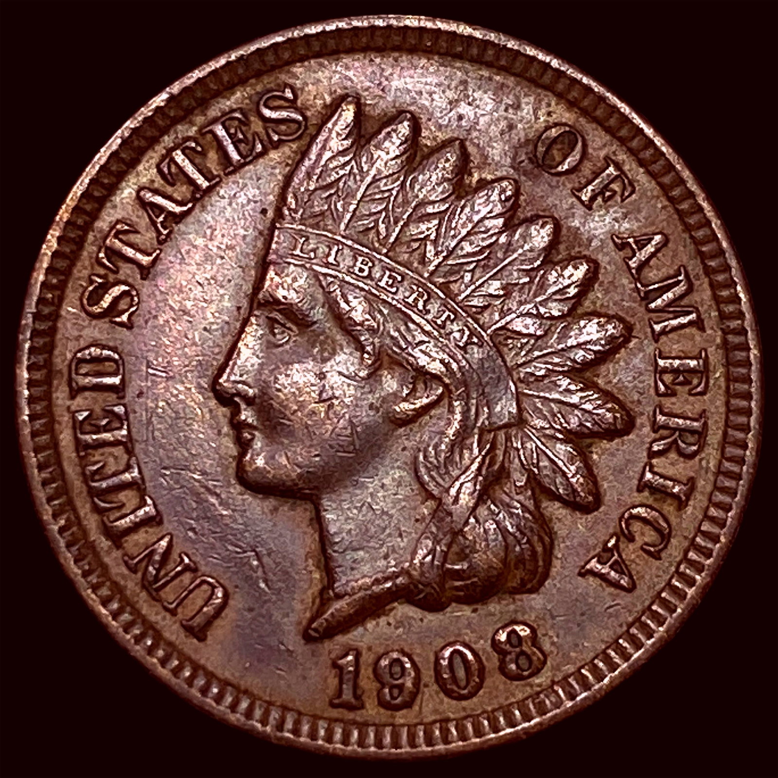 1908 Indian Head Cent UNCIRCULATED: 1908 Indian Head Cent UNCIRCULATED