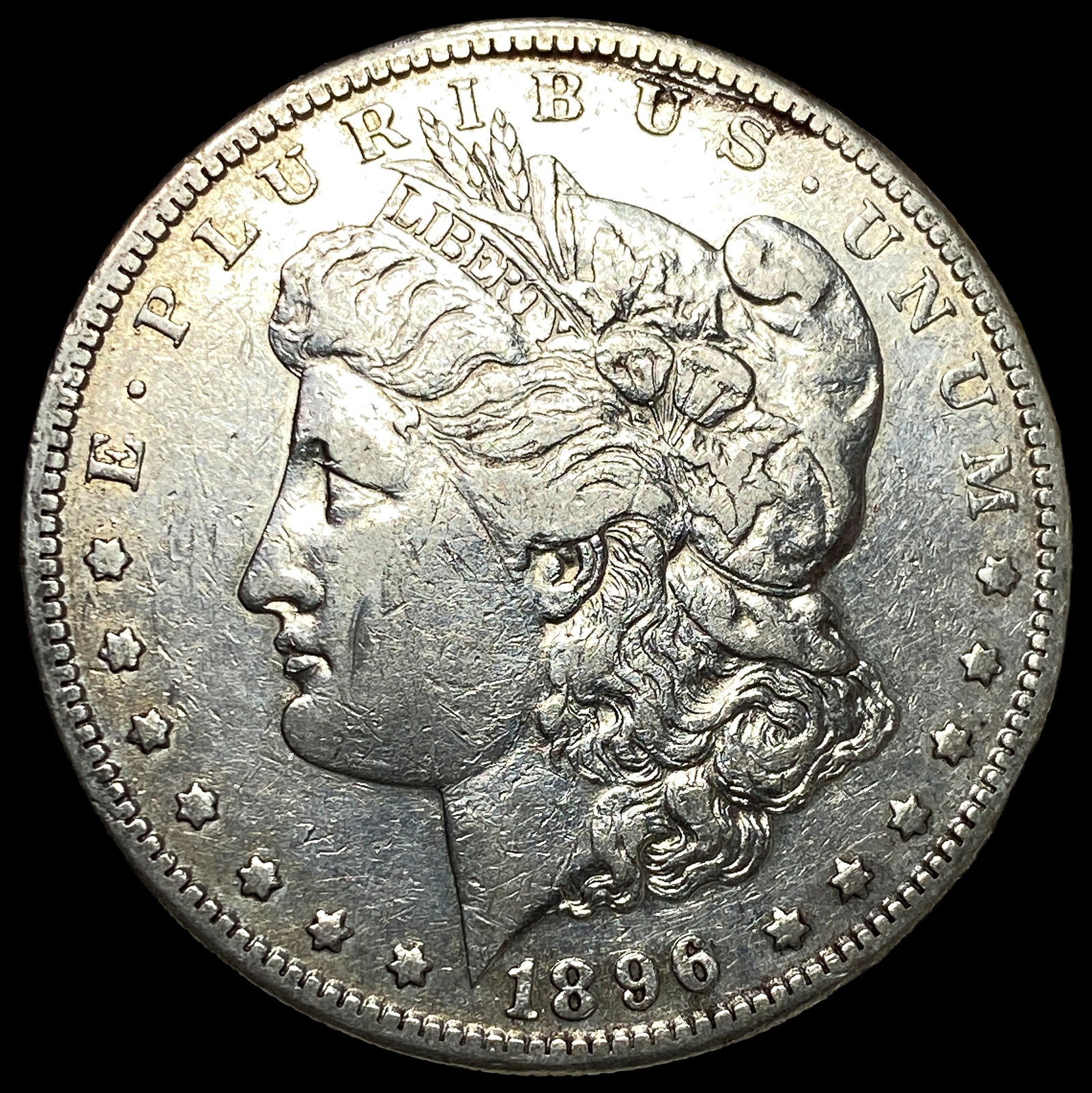 1896-S Silver Morgan Dollar LIGHTLY CIRCULATED: 1896-S Silver Morgan Dollar LIGHTLY CIRCULATED