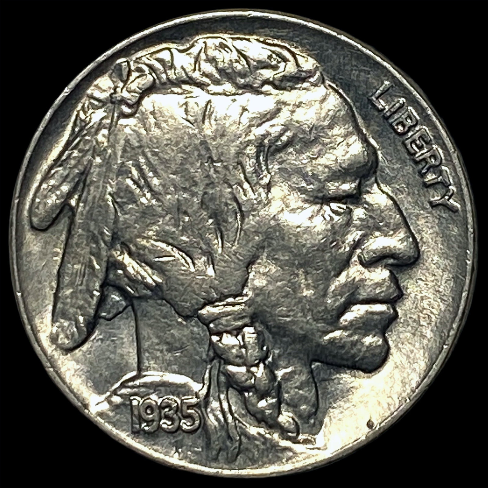 1935 Buffalo Nickel UNCIRCULATED: 1935 Buffalo Nickel UNCIRCULATED