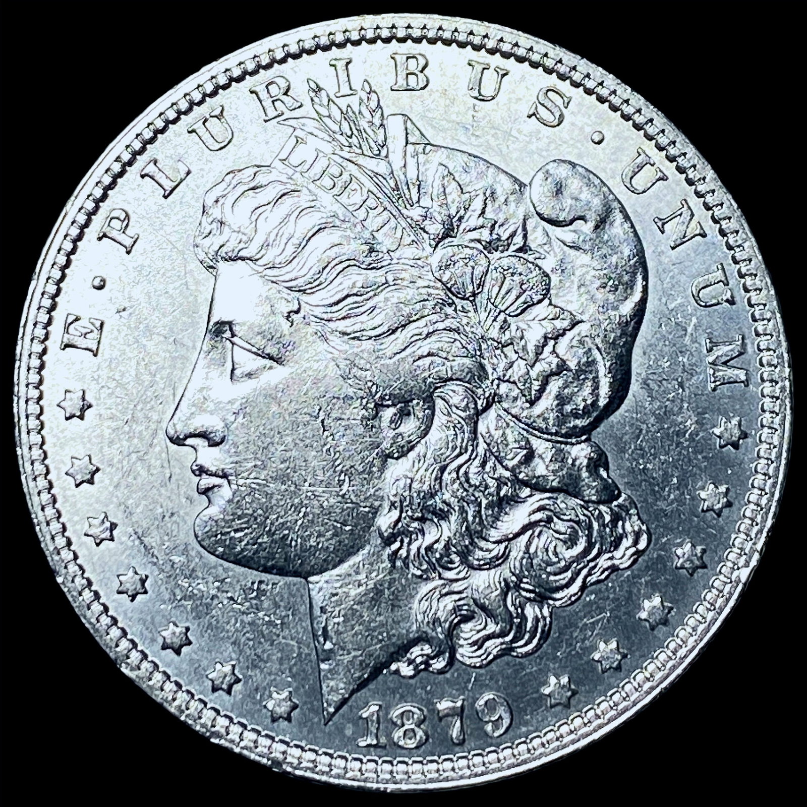 1879-O Silver Morgan Dollar CHOICE AU: 1879-O Silver Morgan Dollar CHOICE AU