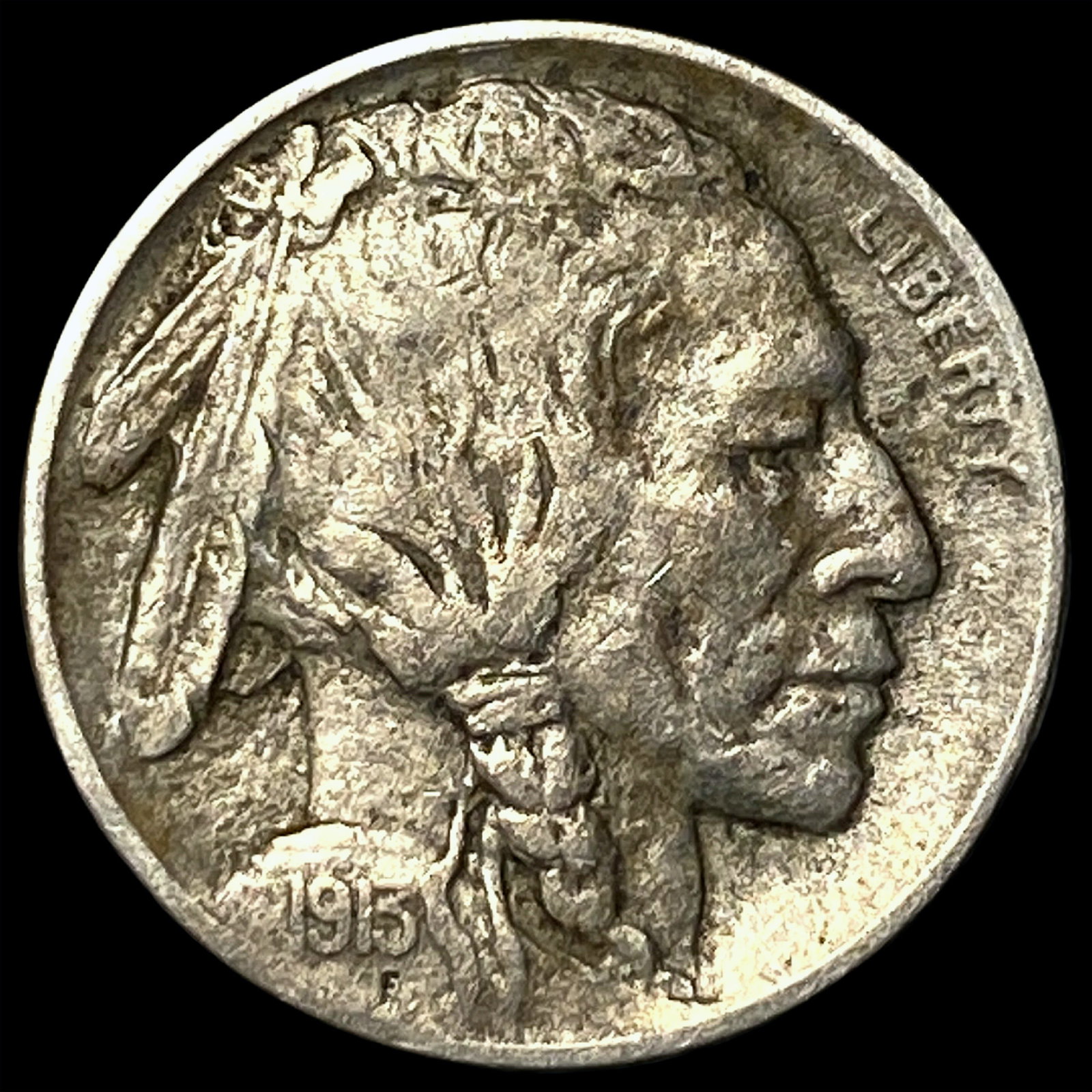 1913-D ty1 Buffalo Nickel NEARLY UNCIRCULATED: 1913-D ty1 Buffalo Nickel NEARLY UNCIRCULATED