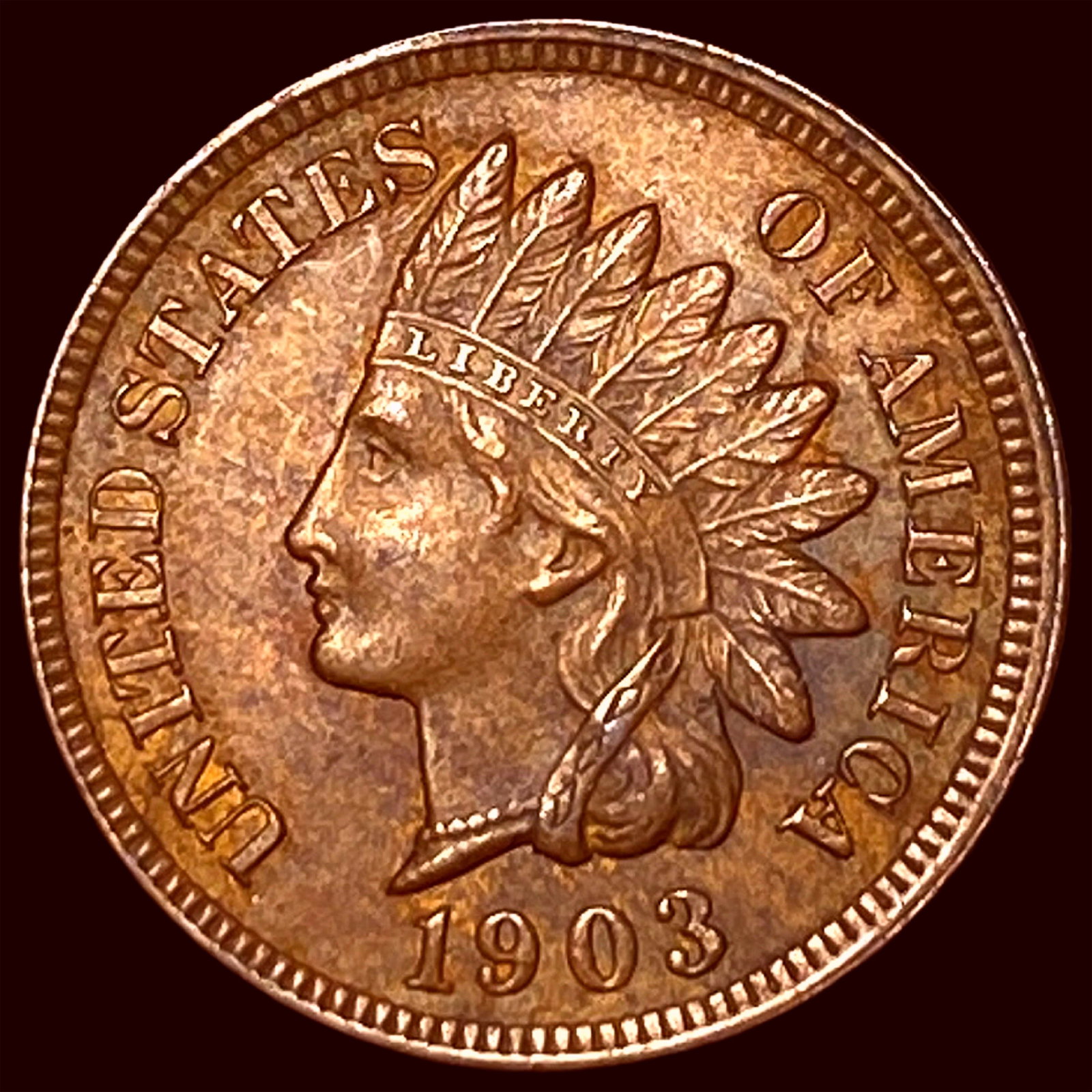 1903 Indian Head Cent CHOICE AU: 1903 Indian Head Cent CHOICE AU