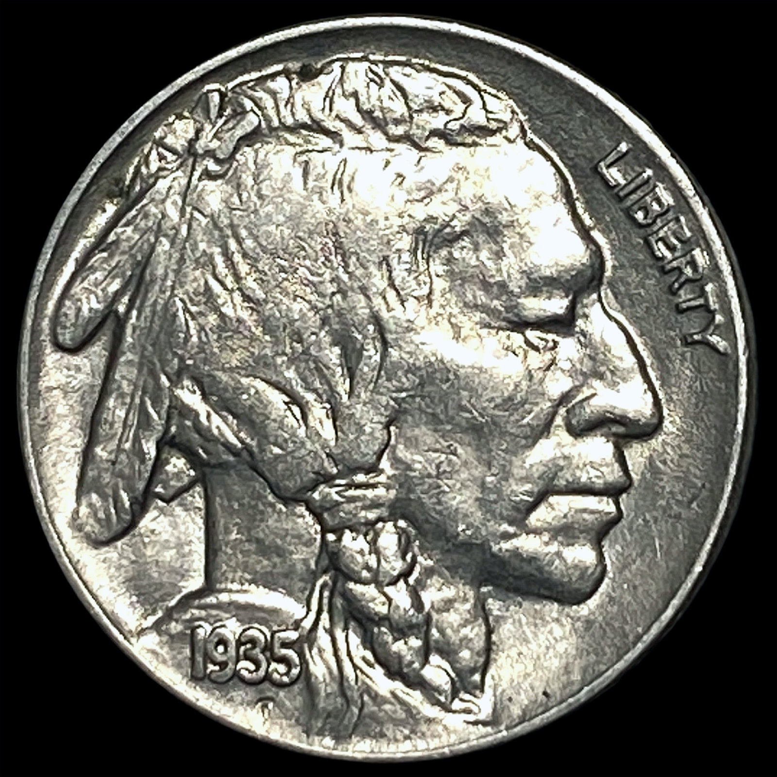 1935 Buffalo Nickel UNCIRCULATED: 1935 Buffalo Nickel UNCIRCULATED