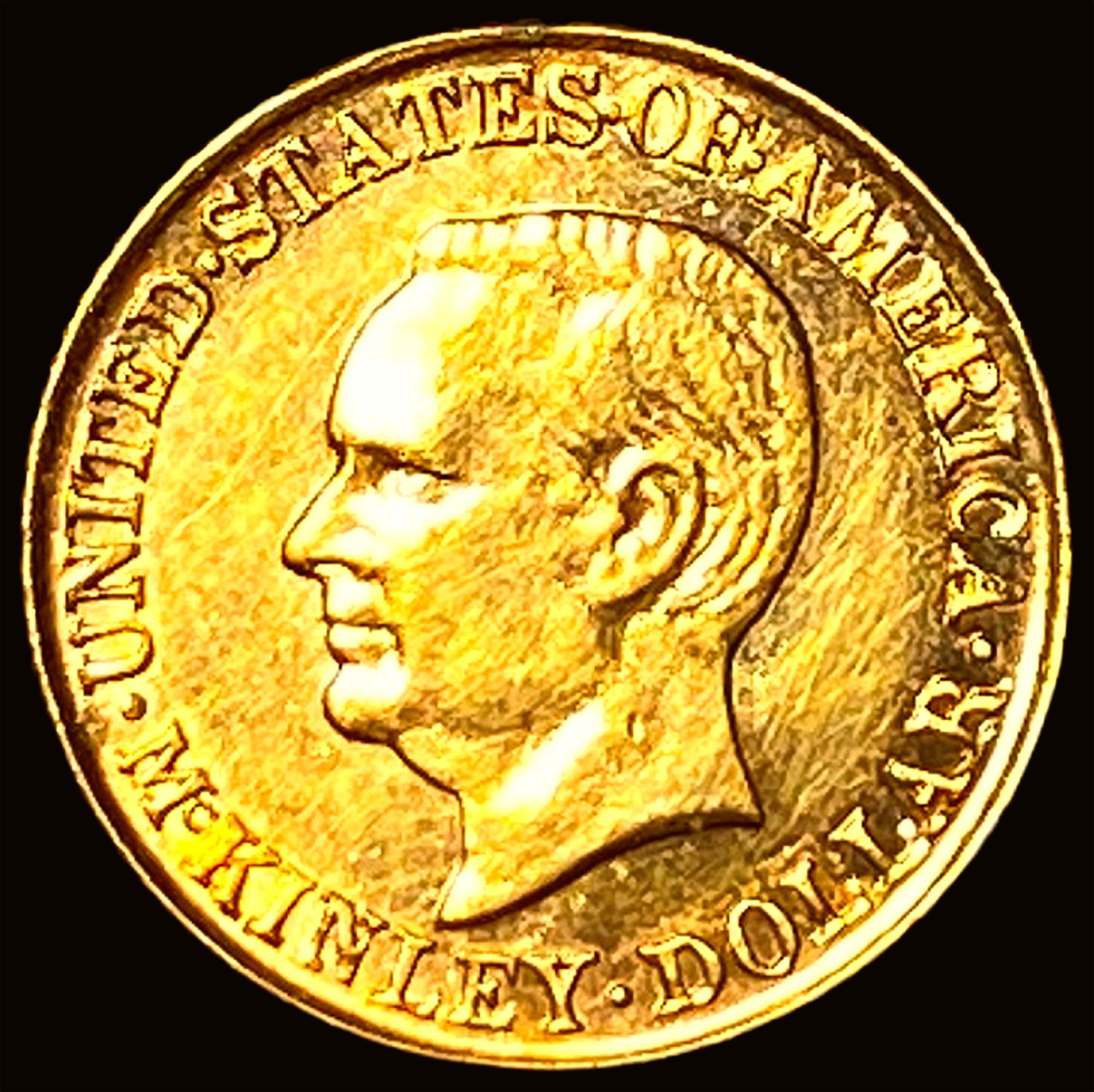 1916 Gold McKinley Dollar Commemorative UNCIRCULATED: 1916 Gold McKinley Dollar Commemorative UNCIRCULATED