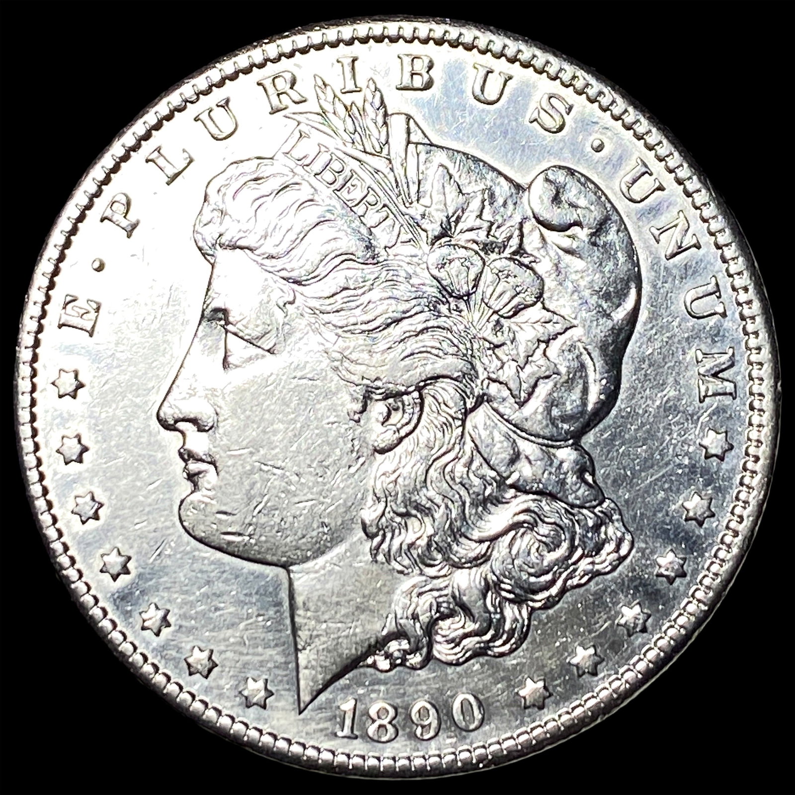 1890 Morgan Silver Dollar UNCIRCULATED: 1890 Morgan Silver Dollar UNCIRCULATED