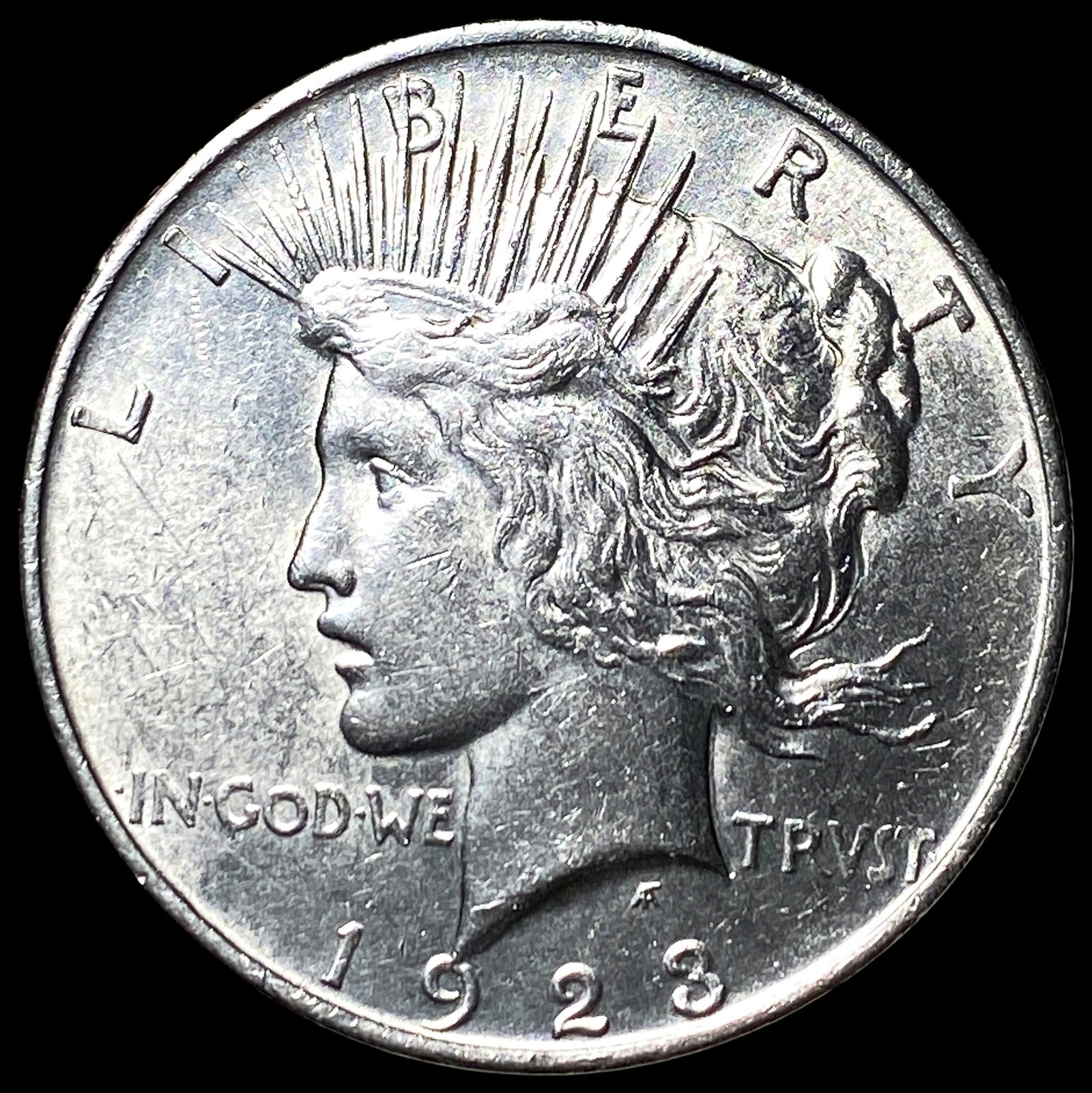 1923-D Silver Peace Dollar UNCIRCULATED: 1923-D Silver Peace Dollar UNCIRCULATED