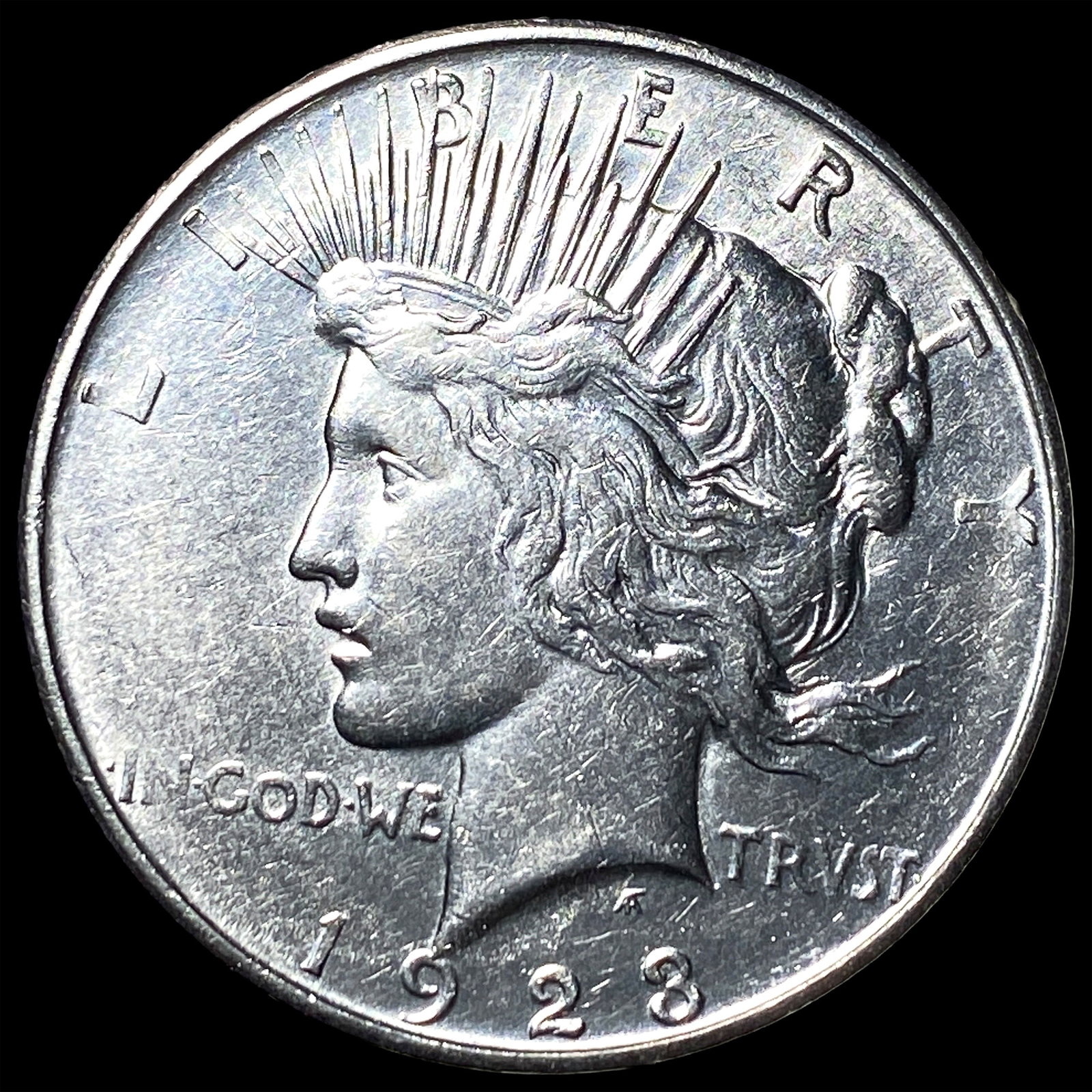 1923-S Silver Peace Dollar UNCIRCULATED: 1923-S Silver Peace Dollar UNCIRCULATED