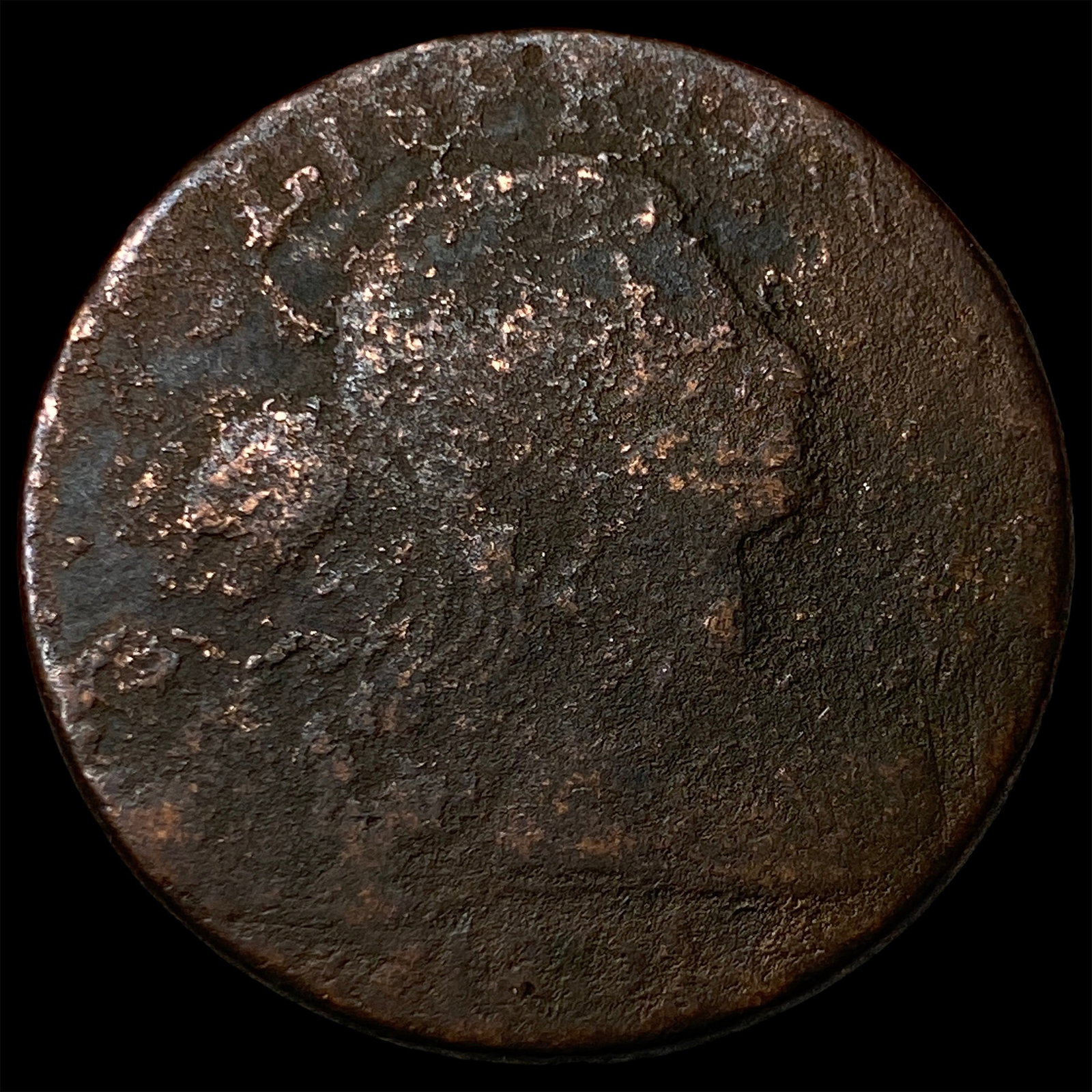 1801 Draped Bust Large Cent NICELY CIRCULATED (1 of 2)