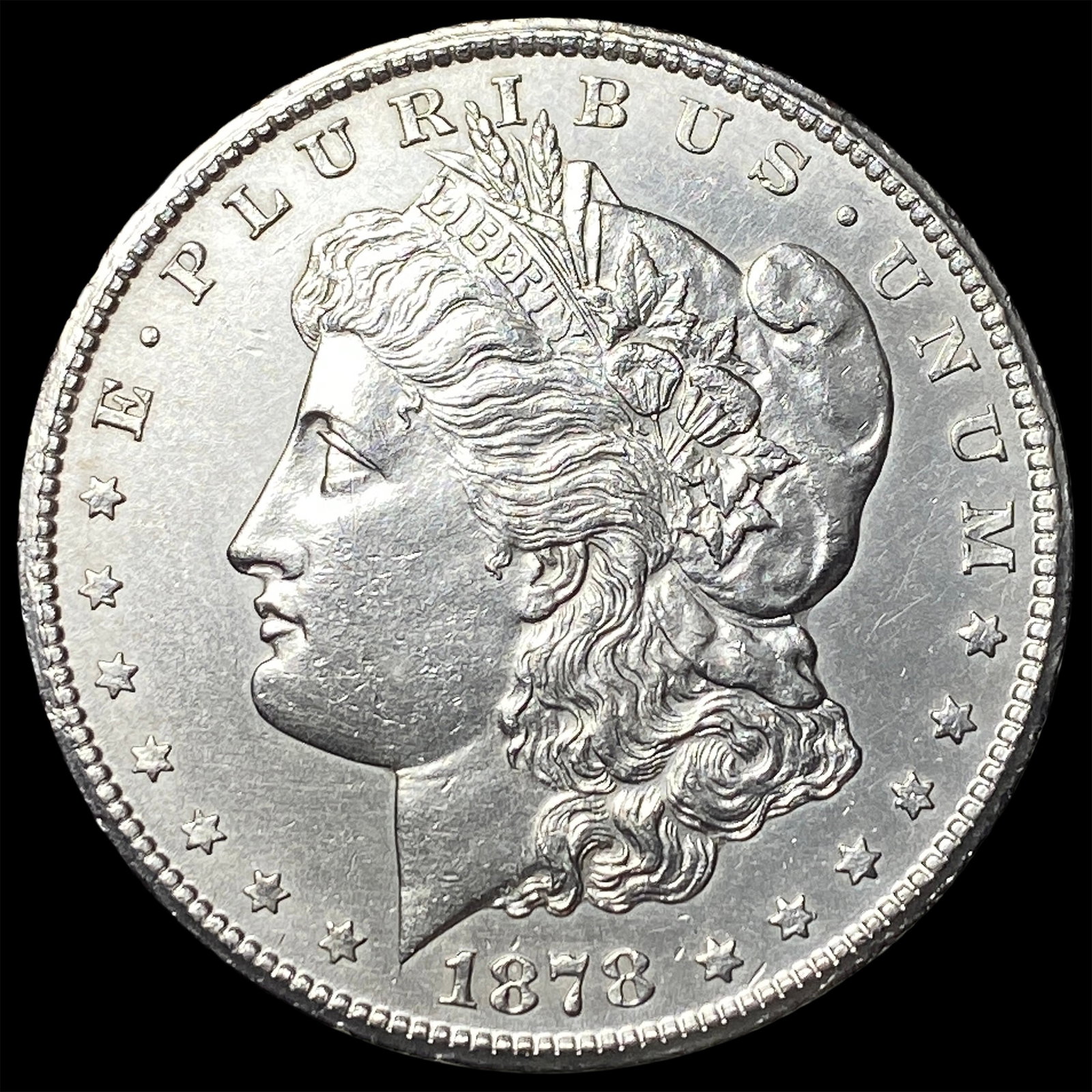 1878-CC Silver Morgan Dollar UNCIRCULATED: 1878-CC Silver Morgan Dollar UNCIRCULATED