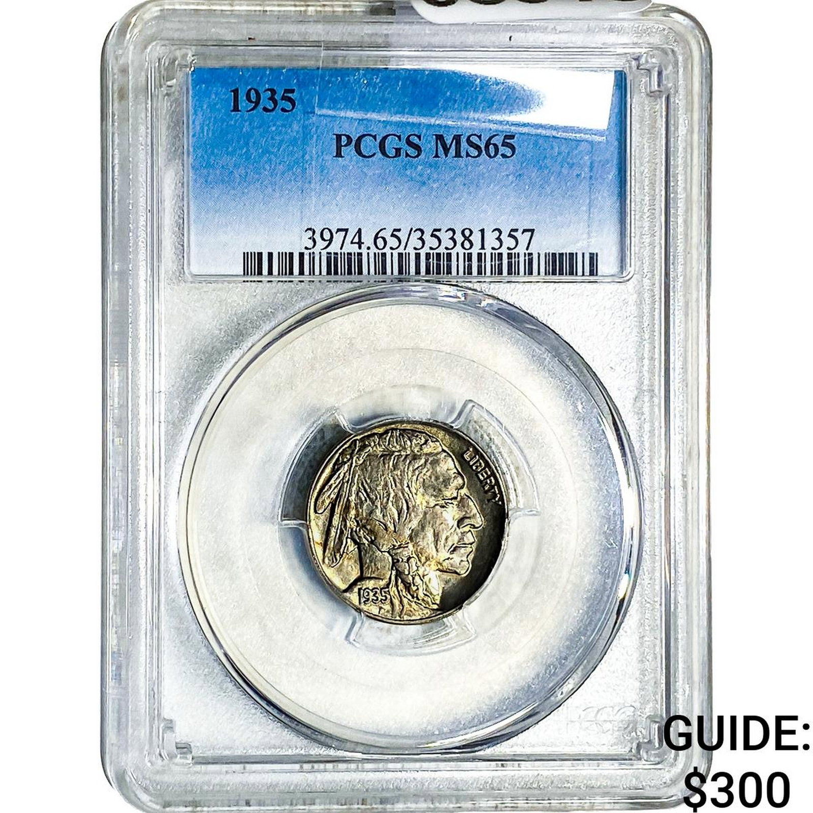 1935 Buffalo Nickel PCGS MS65: 1935 Buffalo Nickel PCGS MS65