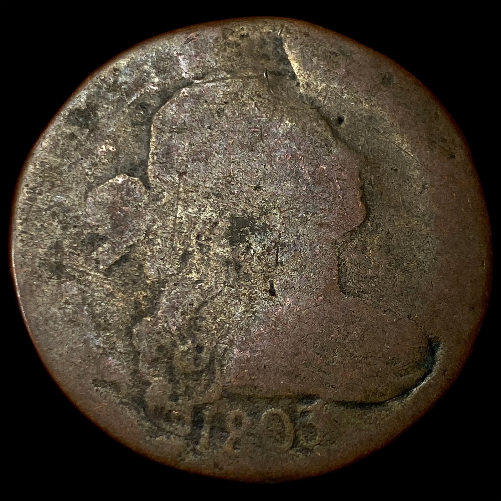 1803 Draped Bust Large Cent NICELY CIRCULATED (1 of 2)