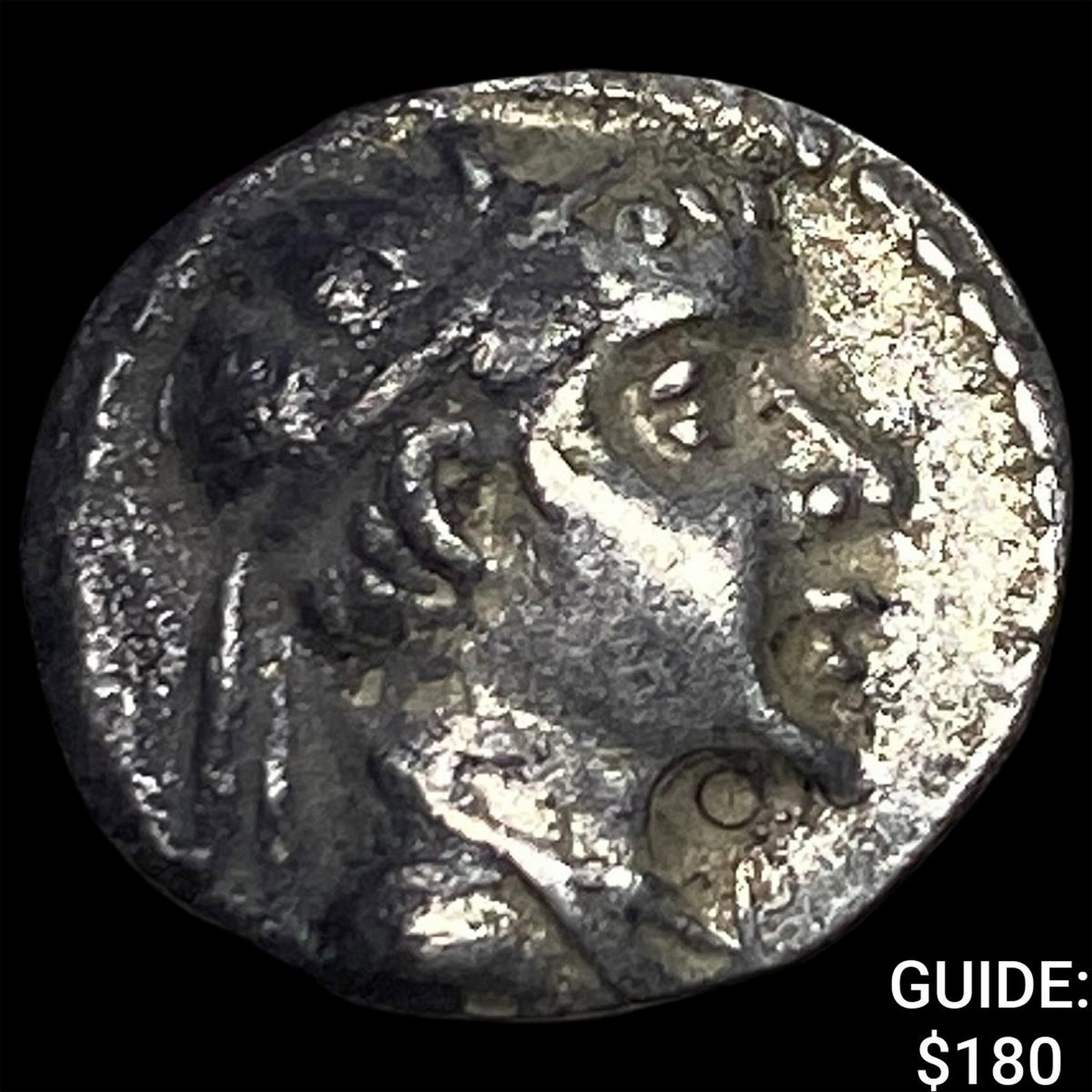 Greco-Bactria Eucratides I 171-145 BC Silver Obol NEARLY UNCIRCULATED: Greco-Bactria Eucratides I 171-145 BC Silver Obol NEARLY UNCIRCULATED