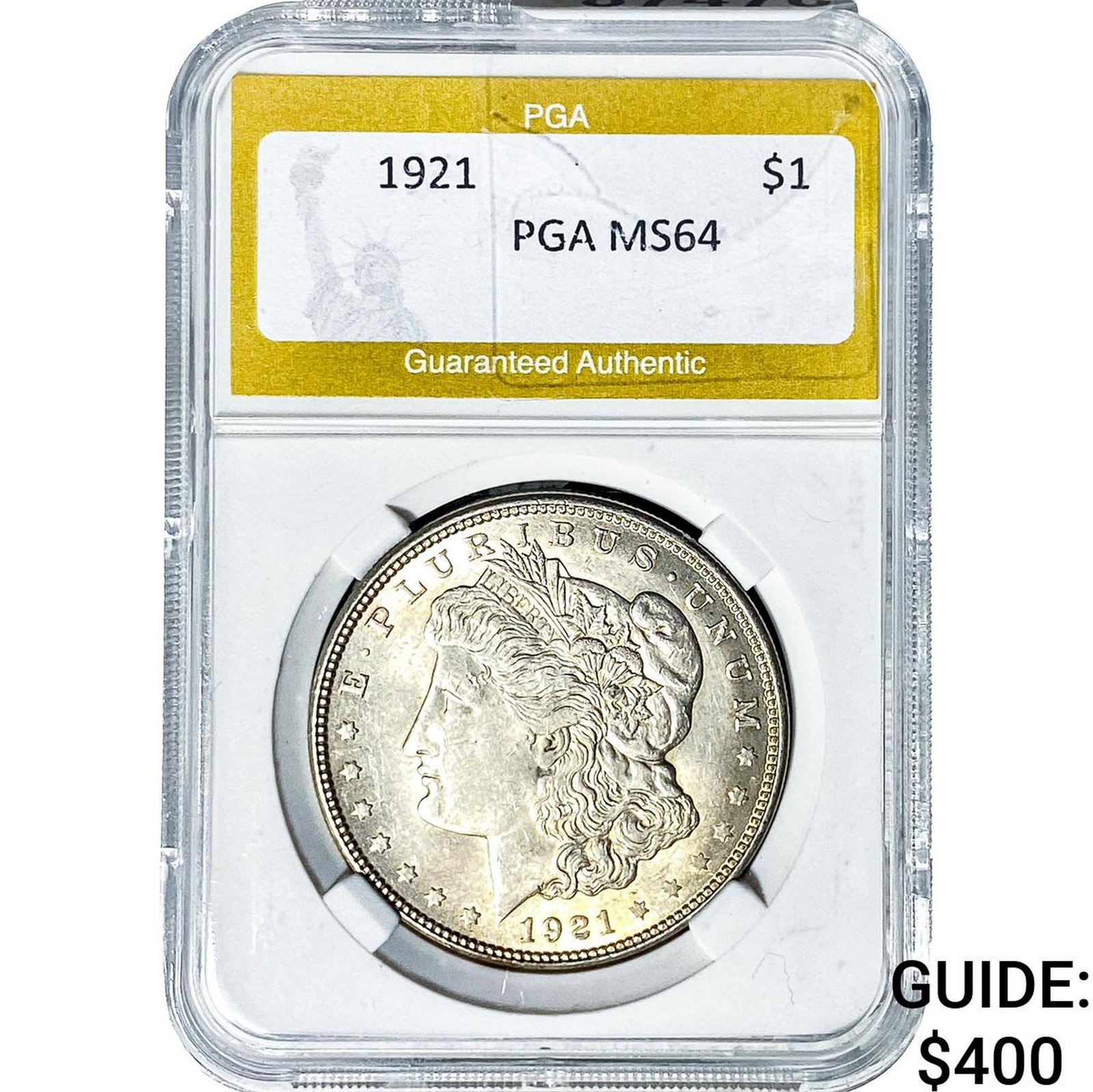 1921 Morgan Silver Dollar PGA MS64 (1 of 2)