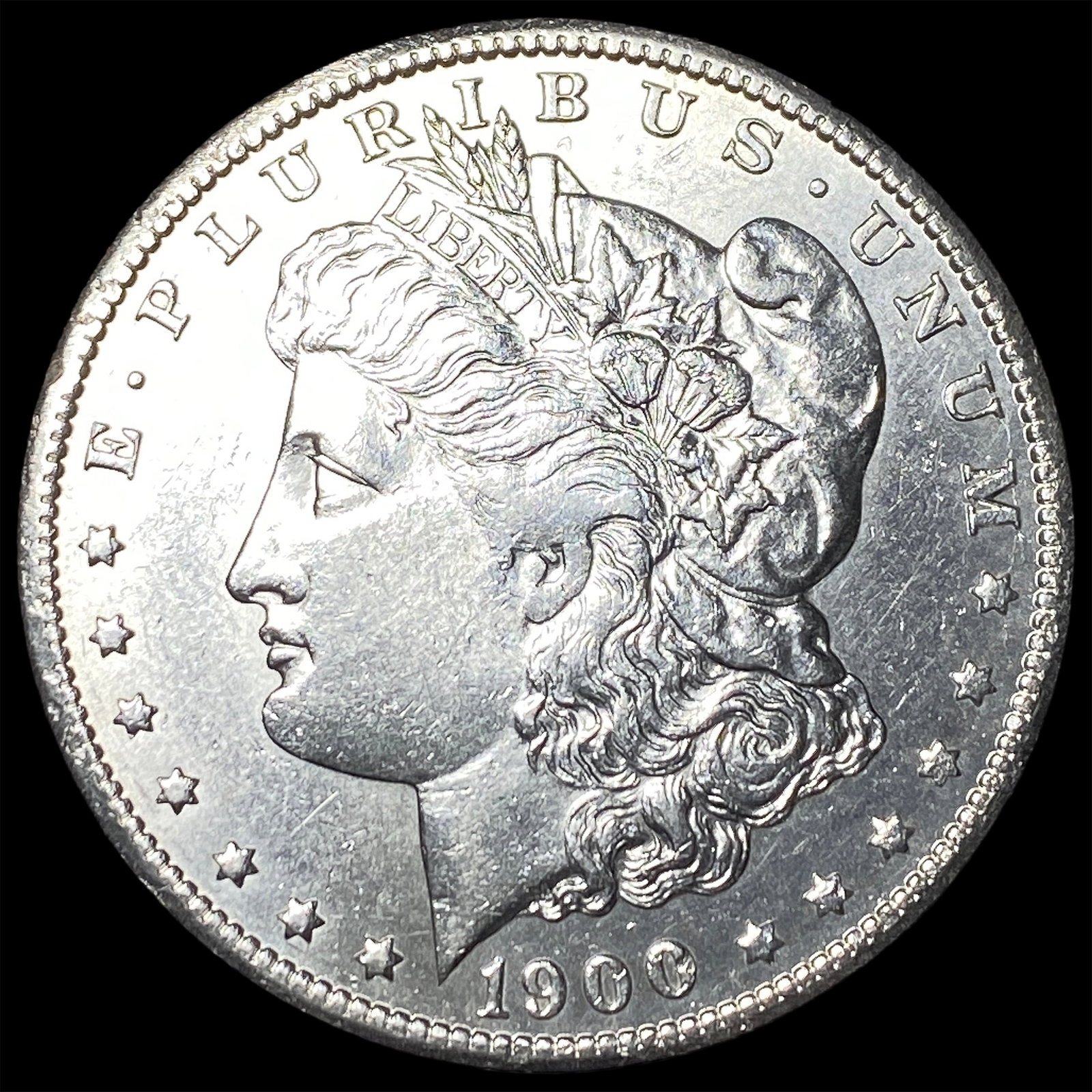 1900-S Silver Morgan Dollar CLOSELY UNCIRCULATED (1 of 2)