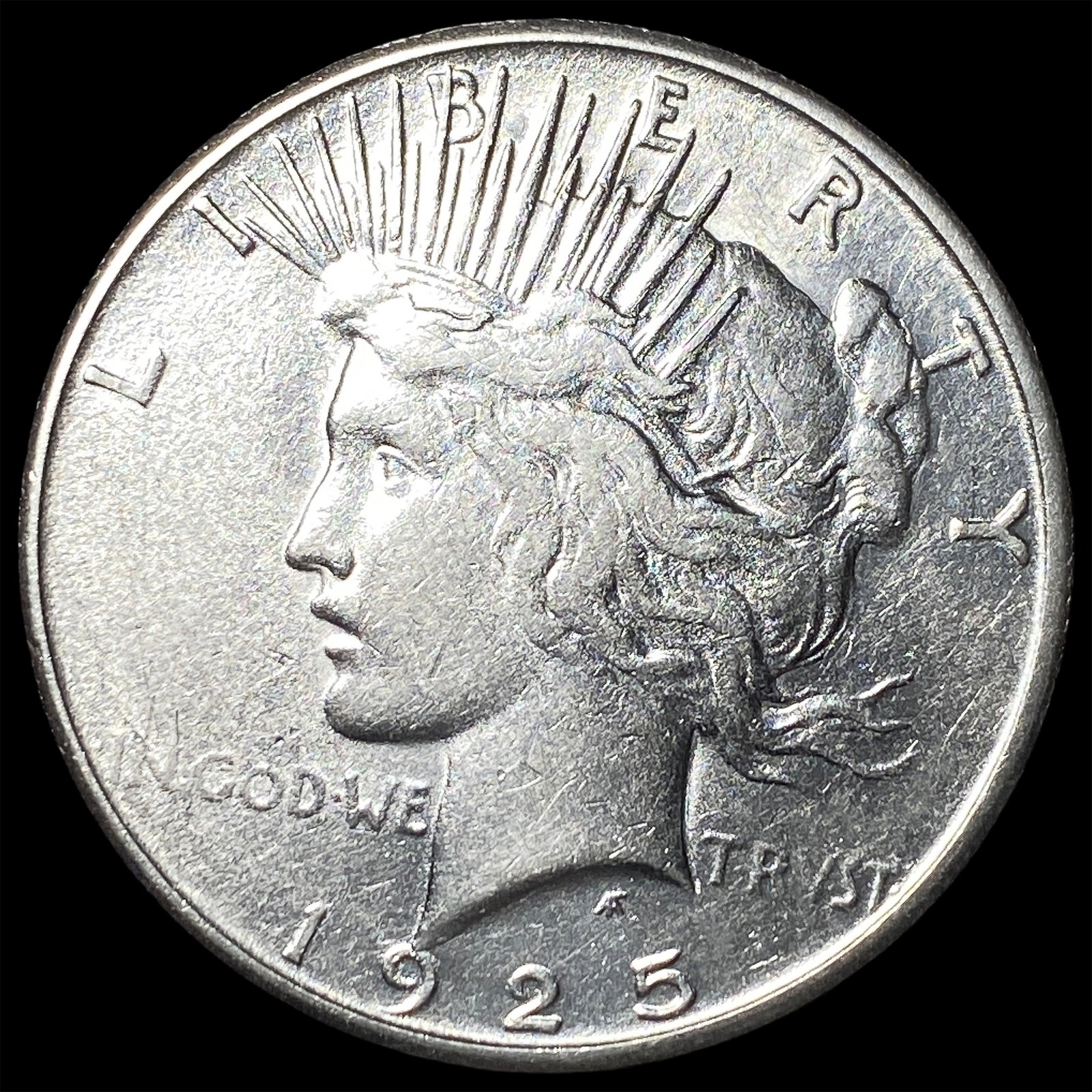 1925-S Peace Silver Dollar LIGHTLY CIRCULATED (1 of 2)
